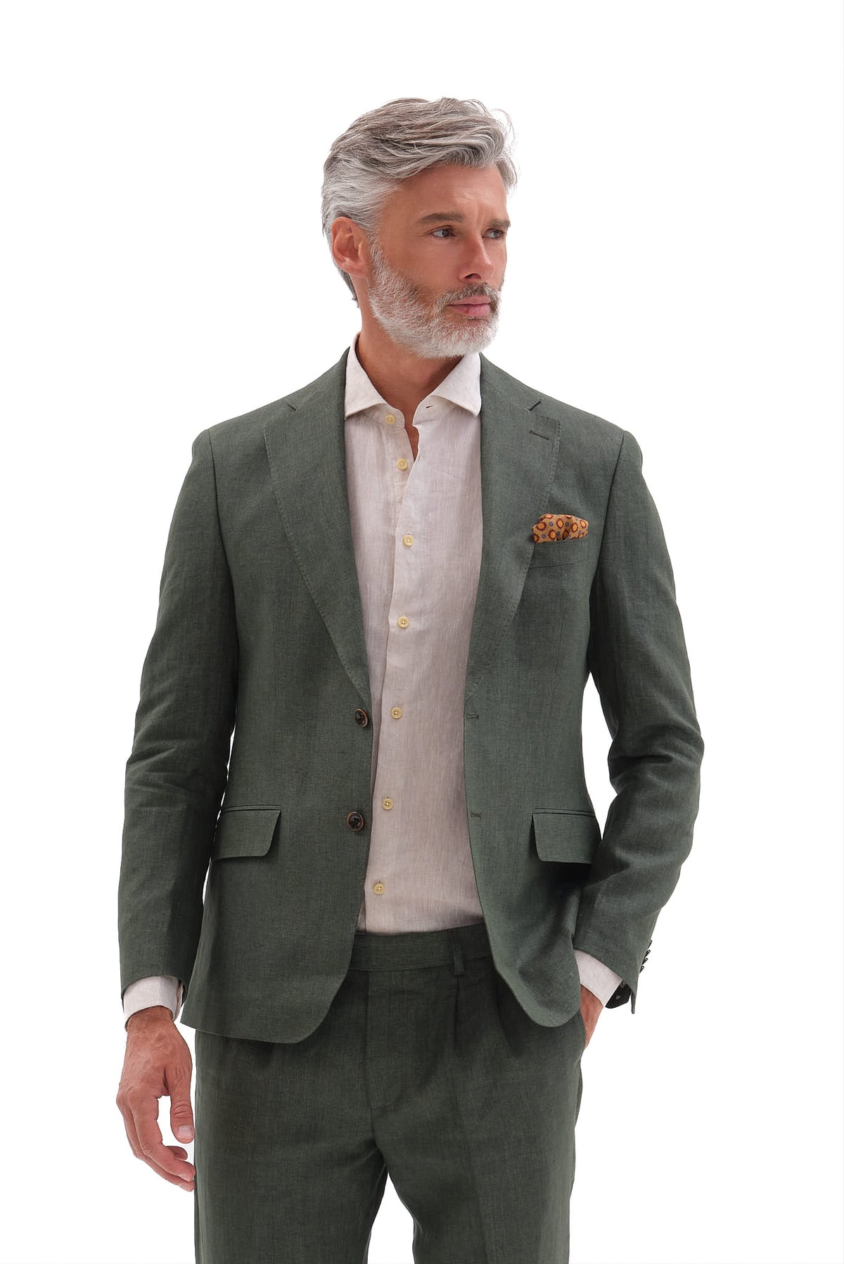 ΑΝΔΡΙΚΟ ΛΙΝΟ ΚΟΣΤΟΥΜΙ PORTOBELLO'S ΛΑΔΙ FORMAL FIT