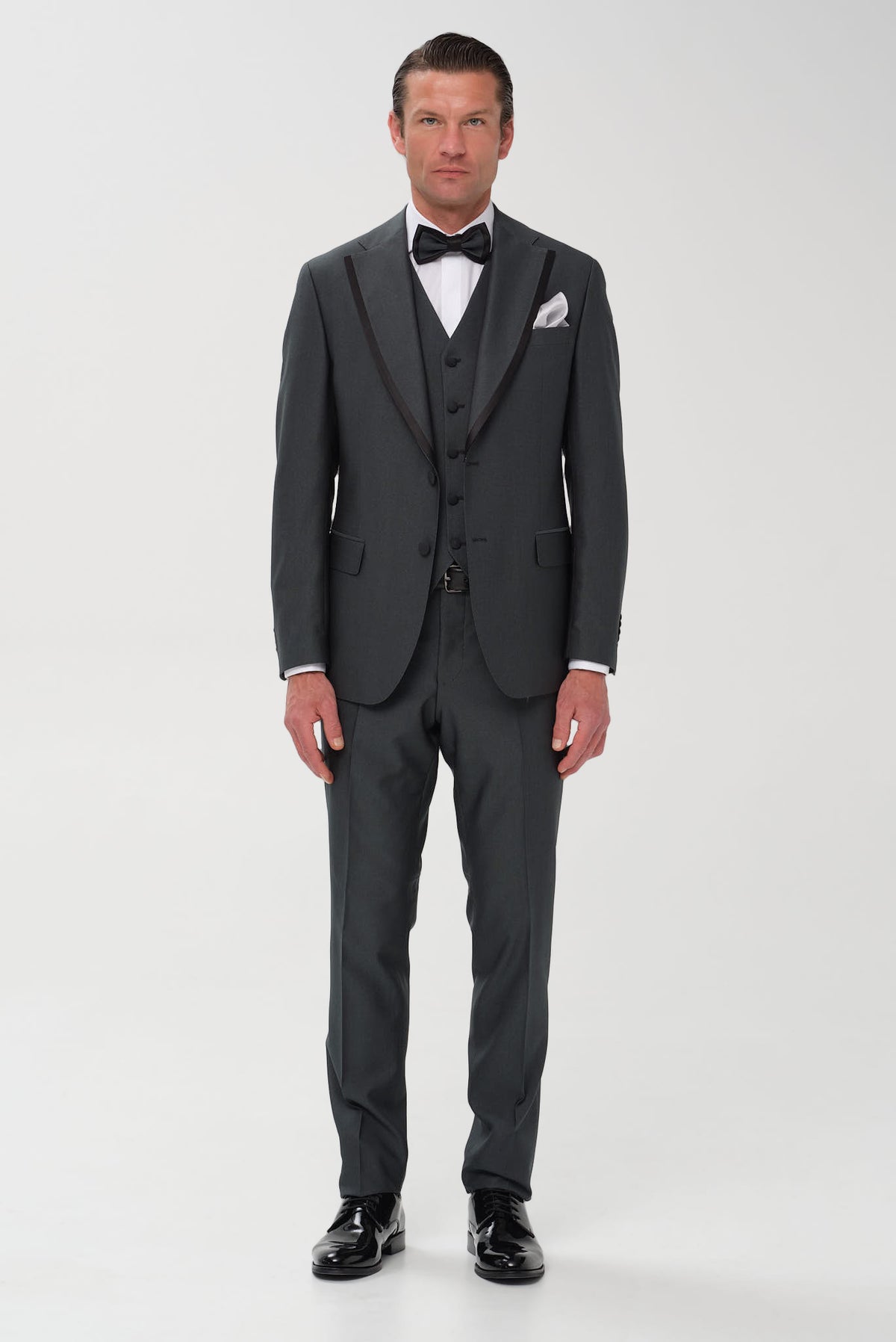 ΑΝΔΡΙΚΟ ΠΡΑΣΙΝΟ ΓΑΜΠΡΙΑΤΙΚΟ ΚΟΣΤΟΥΜΙ PORTOBELLO'S SLIM FIT