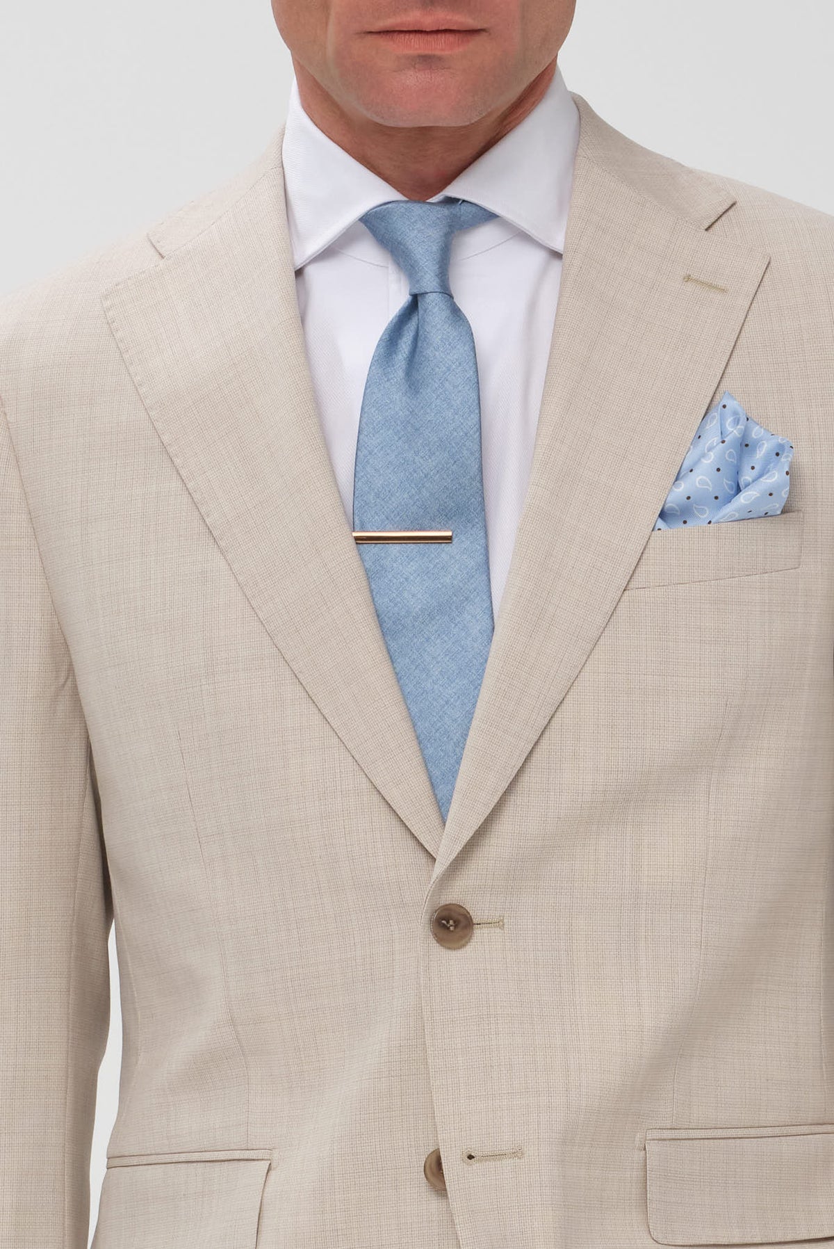 ΑΝΔΡΙΚΟ ΜΠΕΖ ΣΚΟΥΡΟ ΜΑΛΛΙΝΟ ΚΟΣΤΟΥΜΙ PORTOBELLO'S SLIM FIT SUPER 100