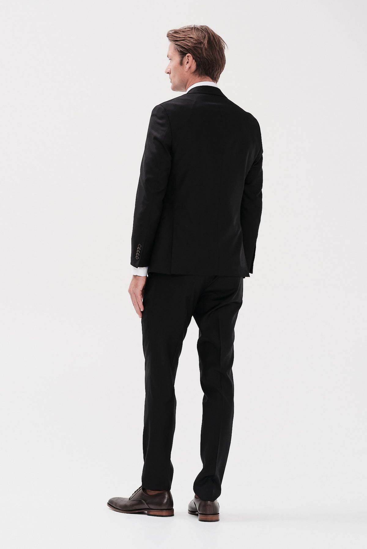 ΑΝΔΡΙΚΟ ΜΑΥΡΟ SUPER 120'S ΚΟΣΤΟΥΜΙ PORTOBELLO'S SLIM FIT