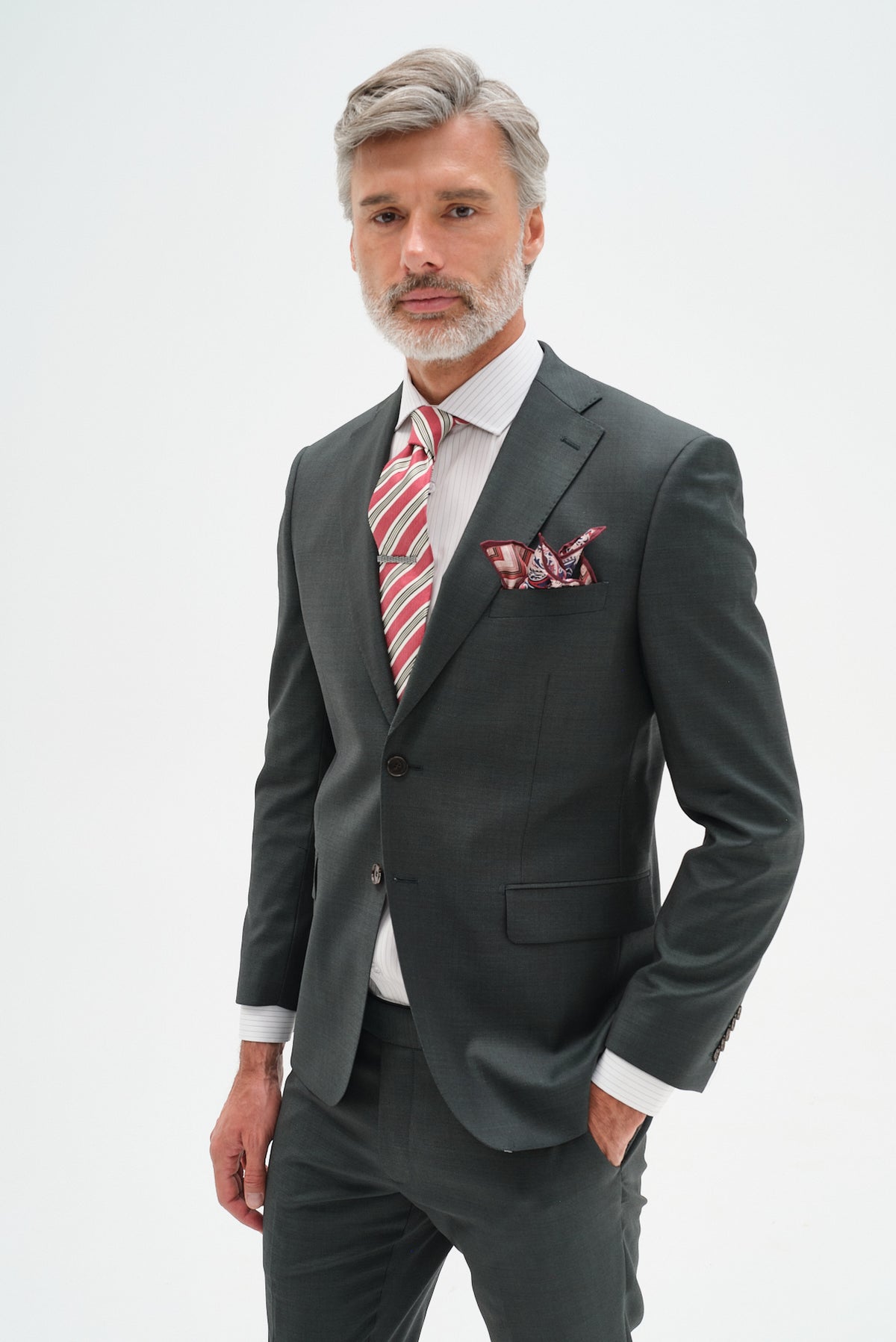 ΑΝΔΡΙΚΟ ΠΡΑΣΙΝΟ ΚΟΣΤΟΥΜΙ PORTOBELLO'S SLIM FIT