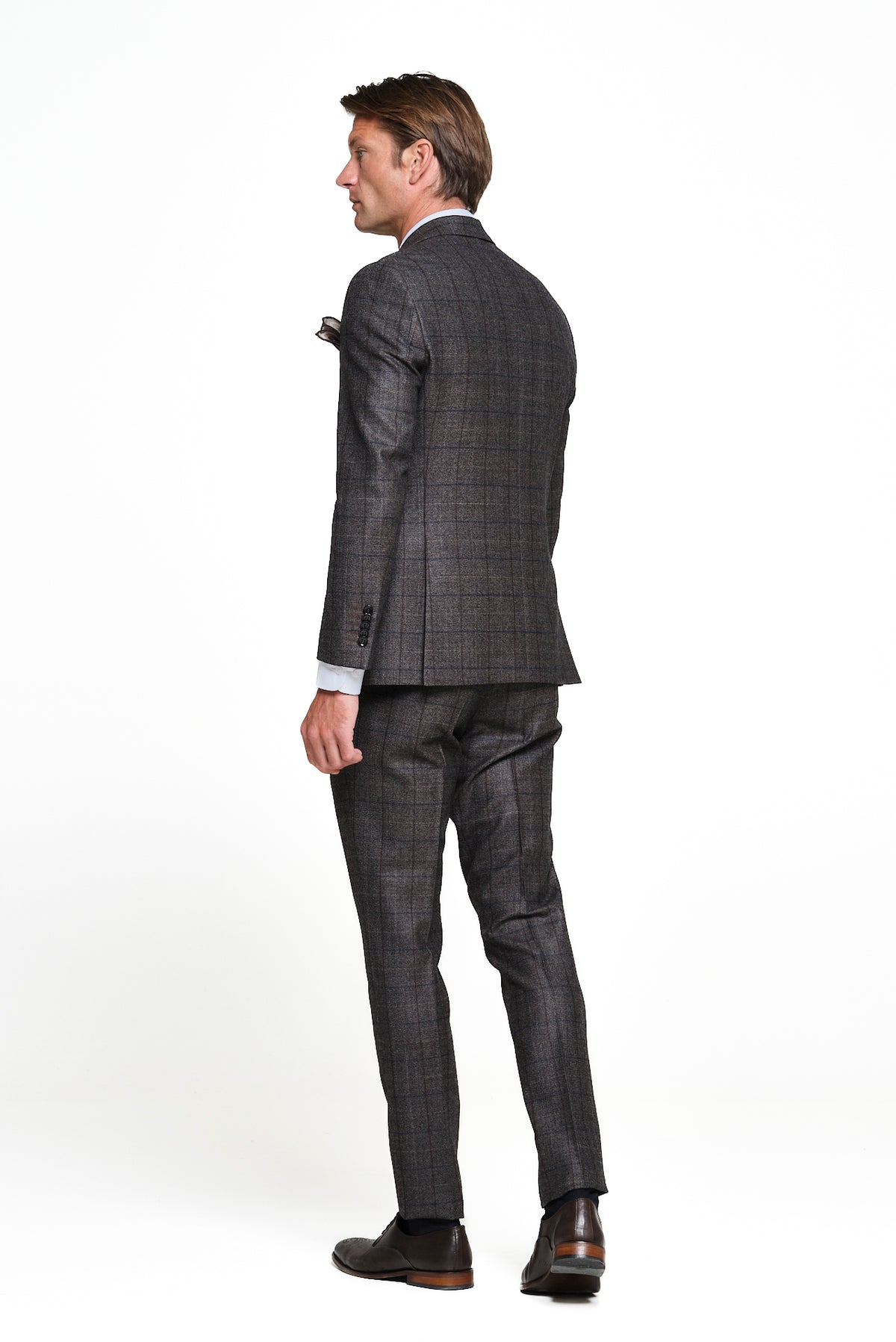 ΑΝΔΡΙΚΟ ΚΑΦΕ ΚΟΣΤΟΥΜΙ VITALE BARBERIS CANONICO SLIM FIT PORTOBELLO'S