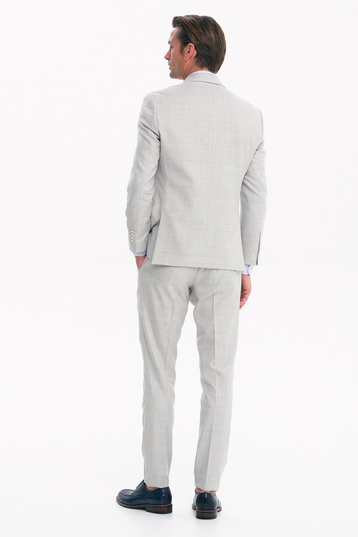 ΑΝΔΡΙΚΟ ΚΟΣΤΟΥΜΙ SLIM FIT ΣΤΟ ΧΡΩΜΑ ΤΟΥ ΠΑΓΟΥ PORTOBELLO'S