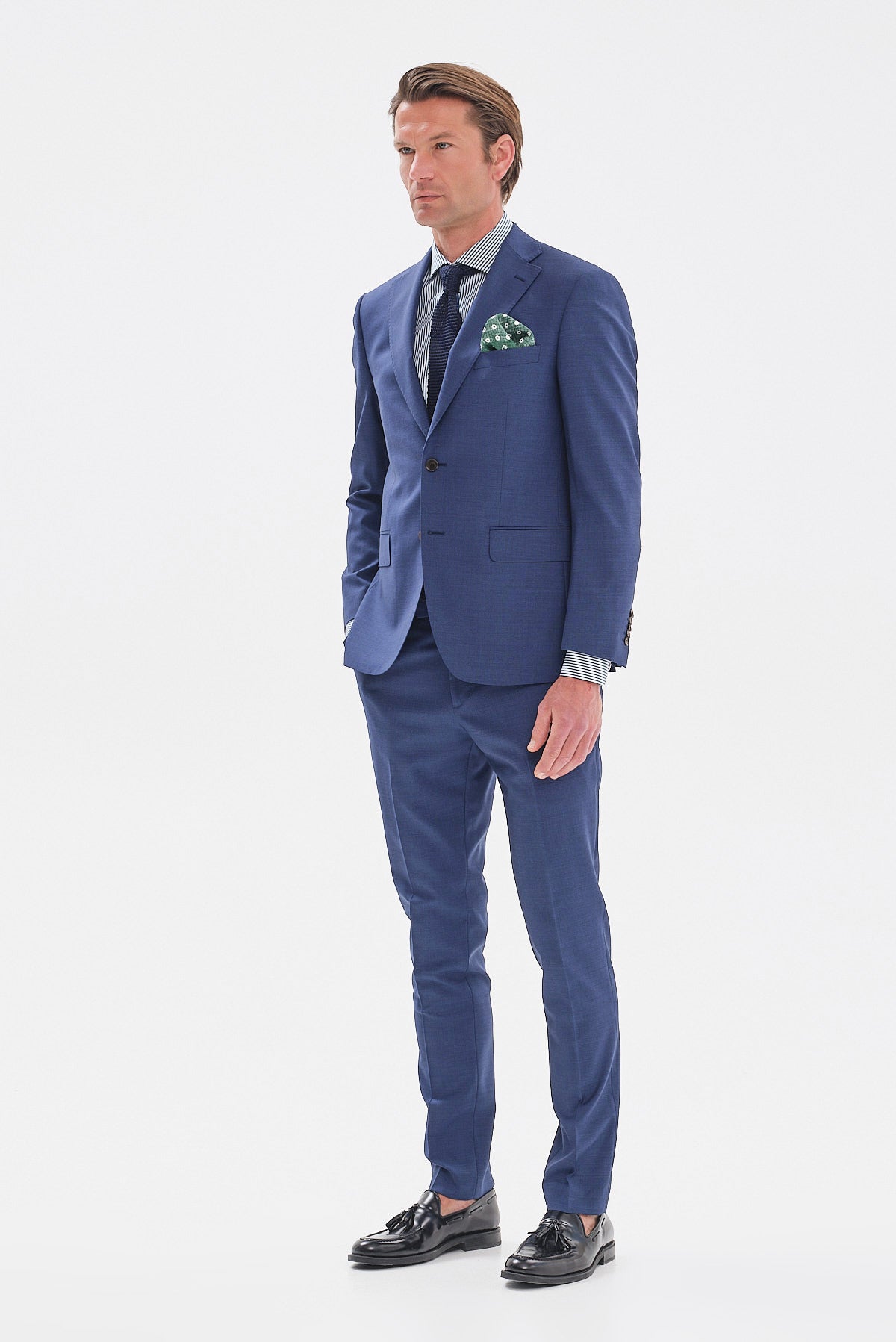 ΑΝΔΡΙΚΟ ΜΠΛΕ ΚΟΣΤΟΥΜΙ PORTOBELLO'S SLIM FIT SUPER 120