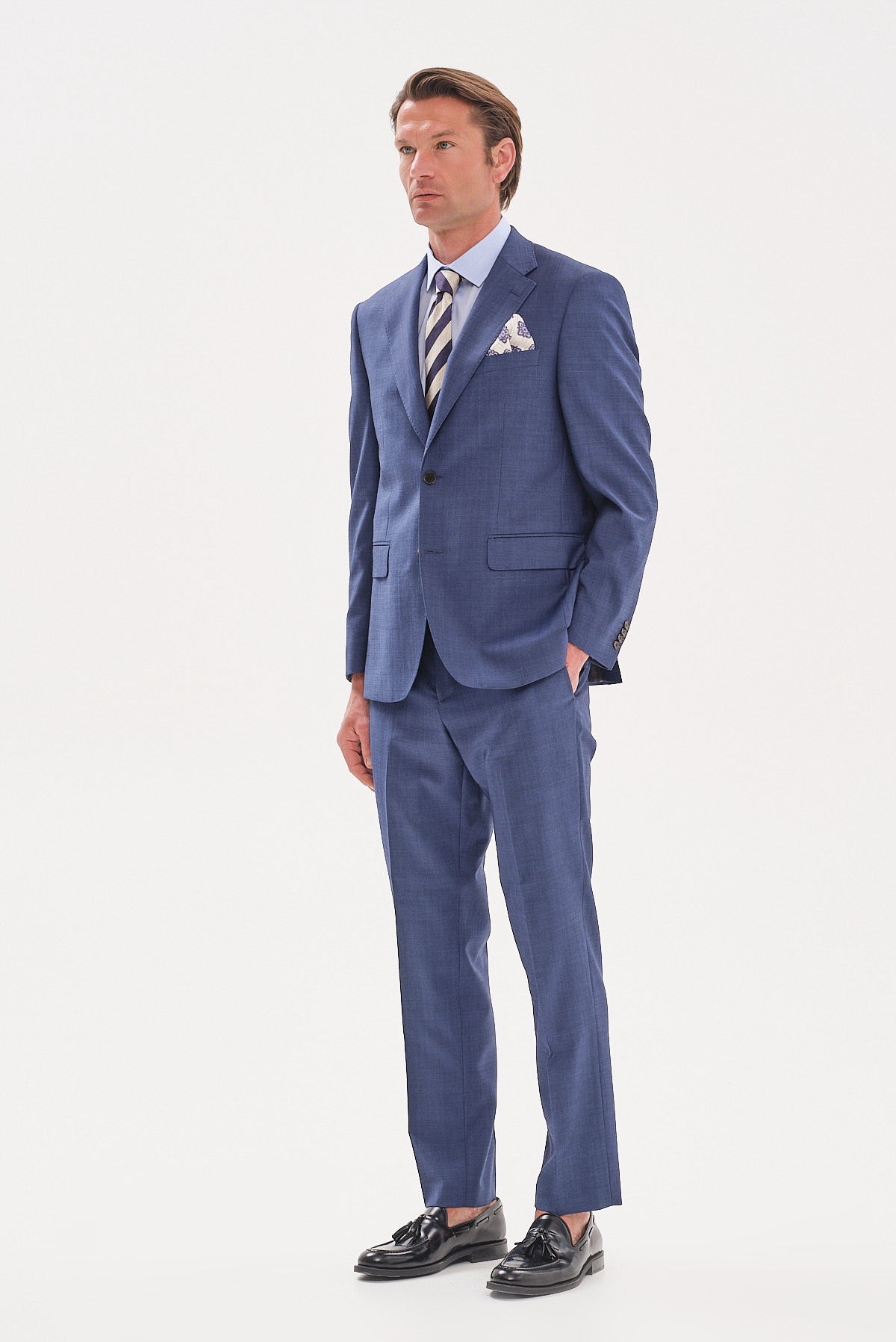 ΑΝΔΡΙΚΟ ΡΑΦ ΚΟΣΤΟΥΜΙ PORTOBELLO'S REGULAR FIT SUPER 120