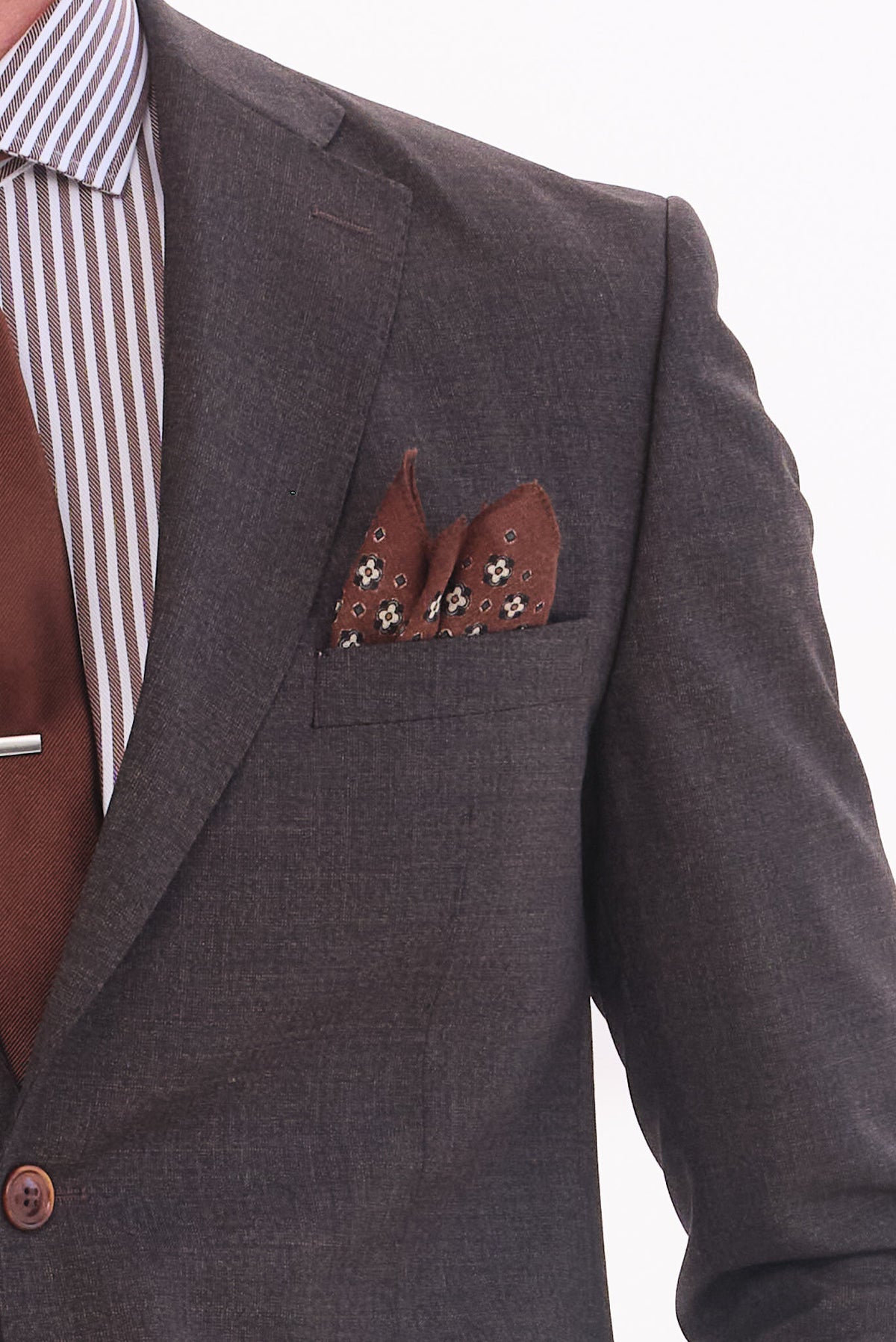 ΑΝΔΡΙΚΟ ΚΑΦΕ ΚΟΣΤΟΥΜΙ VITALE BARBERIS CANONICO SLIM FIT PORTOBELLO'S