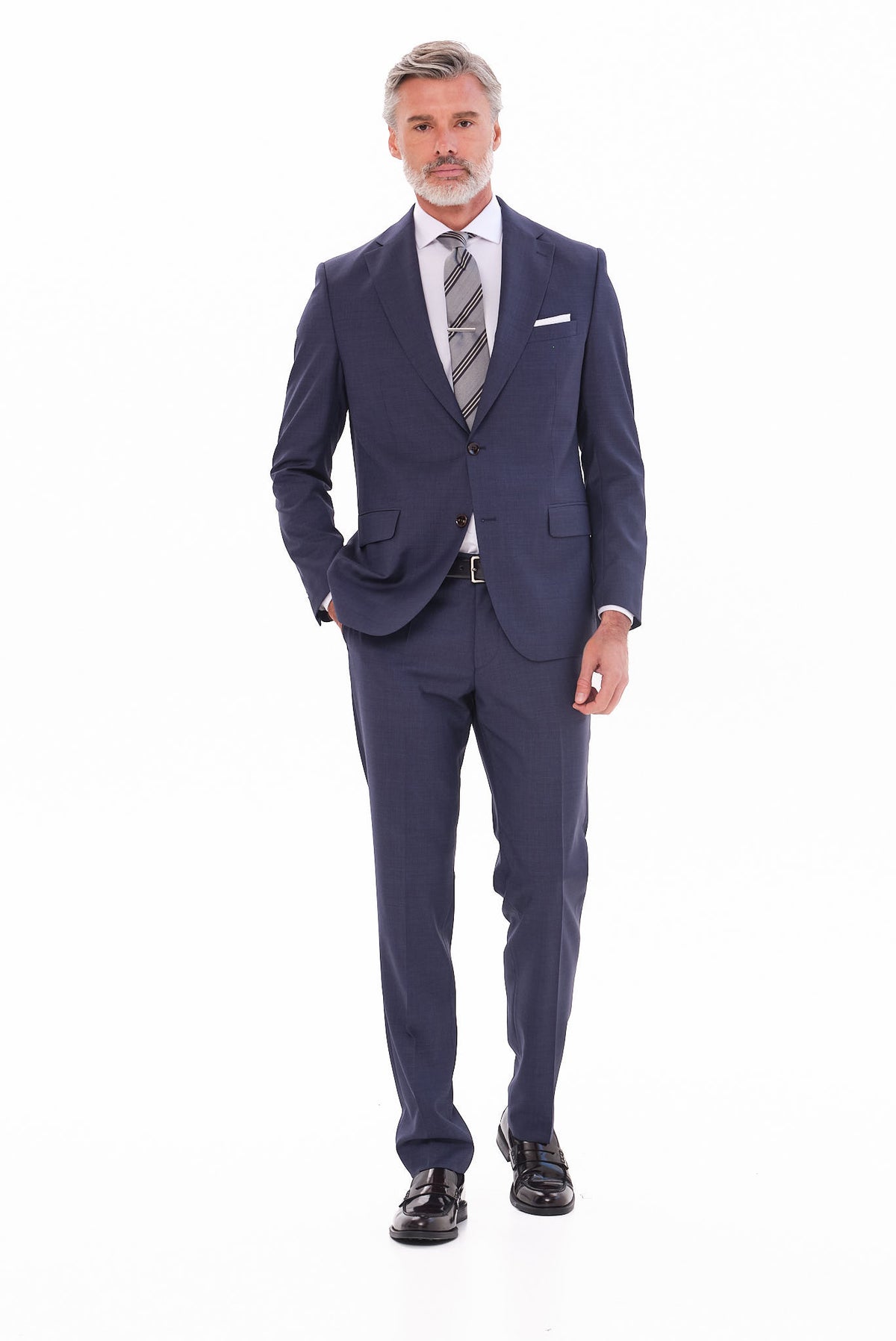 ΑΝΔΡΙΚΟ ΡΑΦ ΜΑΛΛΙΝΟ ΚΟΣΤΟΥΜΙ PORTOBELLO'S SLIM FIT