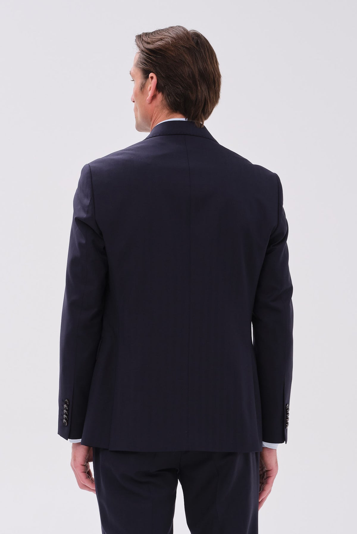 ΑΝΔΡΙΚΟ ΜΠΛΕ ΚΟΣΤΟΥΜΙ PORTOBELLO'S FORMAL FIT ΣΕ ΥΦΑΣΜΑ LANIFISIO ROGNA