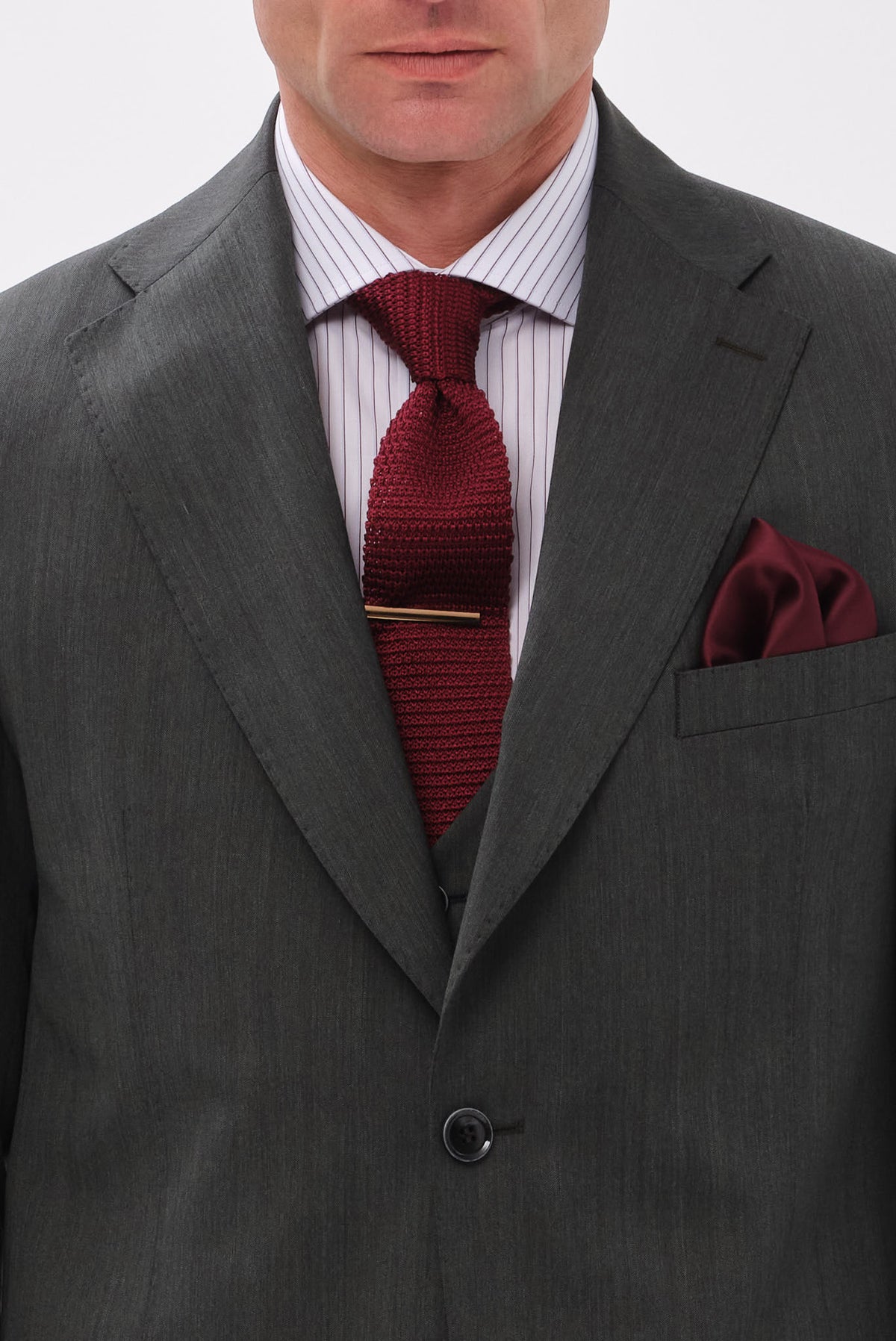 ΑΝΔΡΙΚΟ ΛΑΔΙ ΚΟΣΤΟΥΜΙ PORTOBELLO'S FORMAL FIT ΣΕ ΥΦΑΣΜΑ LANIFISIO ROGNA