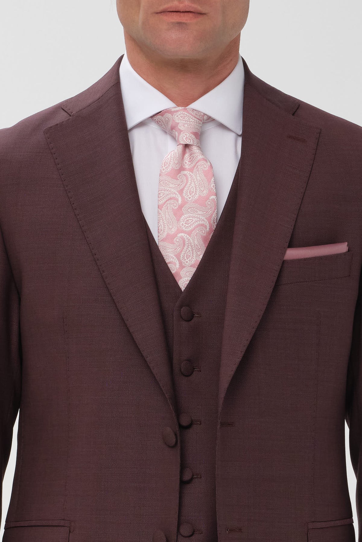 ΑΝΔΡΙΚΟ ΜΠΟΡΝΤΟ ΓΑΜΠΡΙΑΤΙΚΟ ΚΟΣΤΟΥΜΙ PORTOBELLO'S SLIM FIT ΣΕ ΥΦΑΣΜΑ ZIGNONE SUPER 110