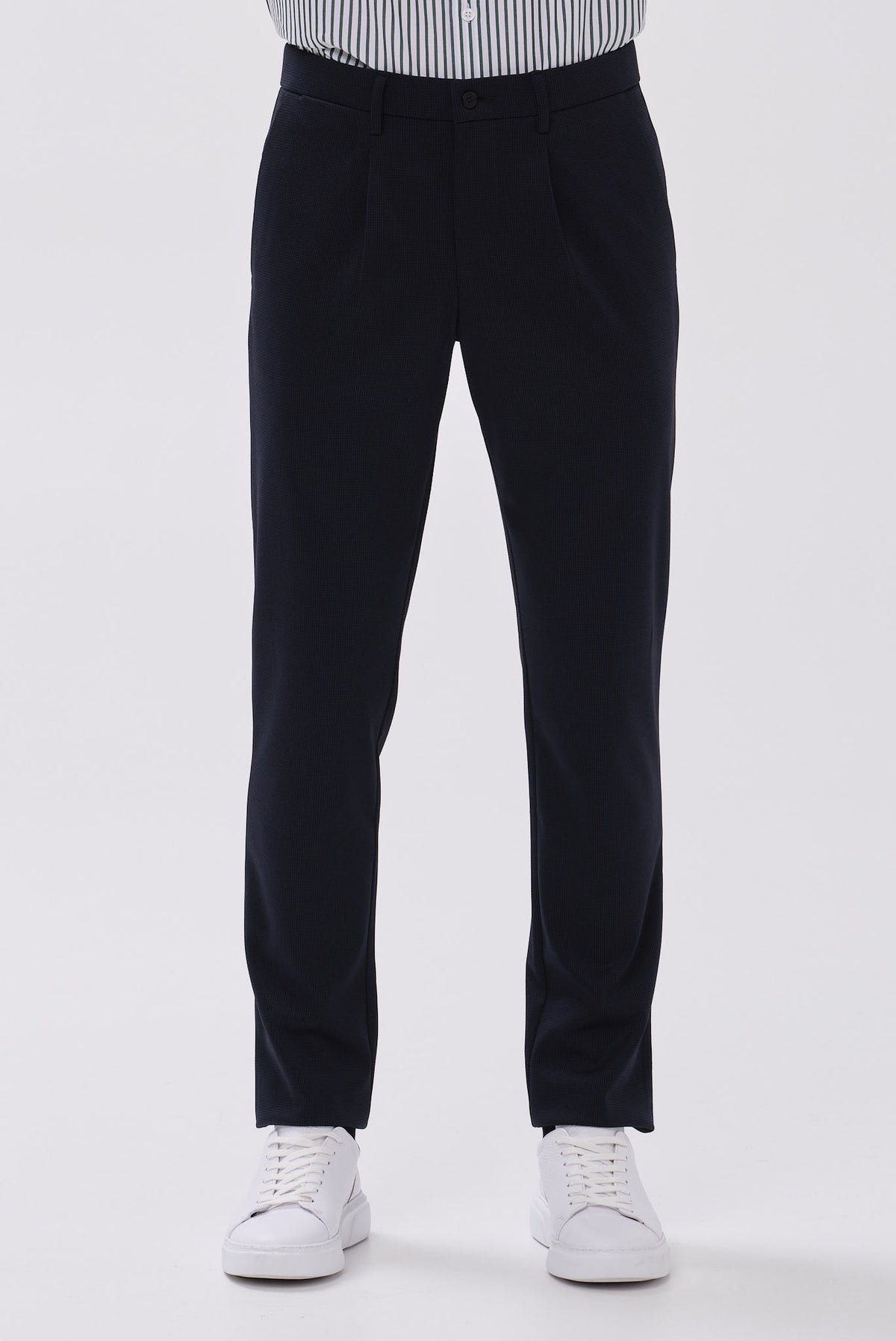 ΑΝΔΡΙΚΟ ΜΠΛΕ CHINOS ΠΑΝΤΕΛΟΝΙ PORTOBELLO'S REGULAR FIT ΜΕ ΠΙΕΤΑ