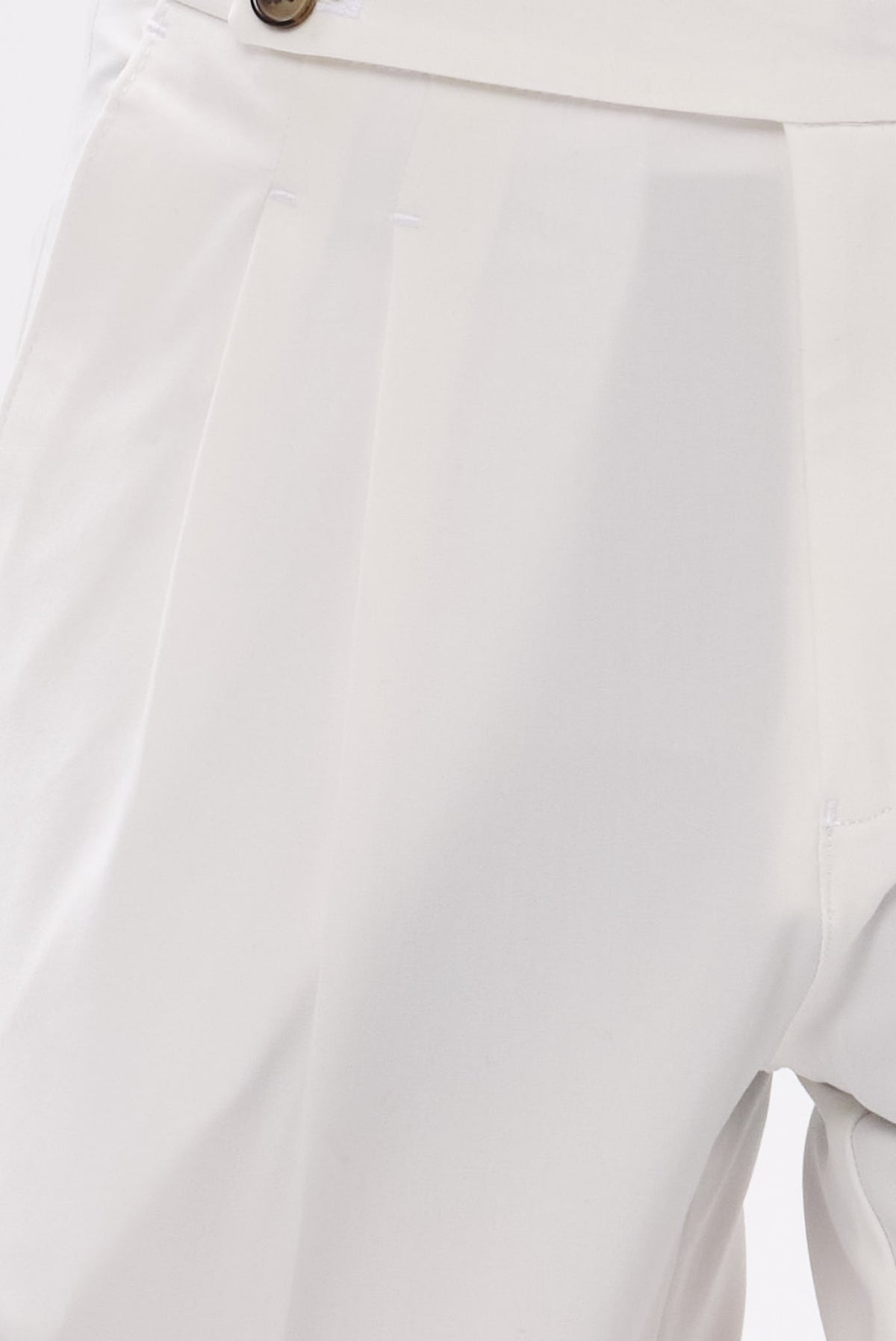 ΑΝΔΡΙΚΟ ΛΕΥΚΟ CHINOS ΠΑΝΤΕΛΟΝΙ PORTOBELLO'S MODERN FIT ΜΕ ΔΙΠΛΗ ΠΙΕΤΑ