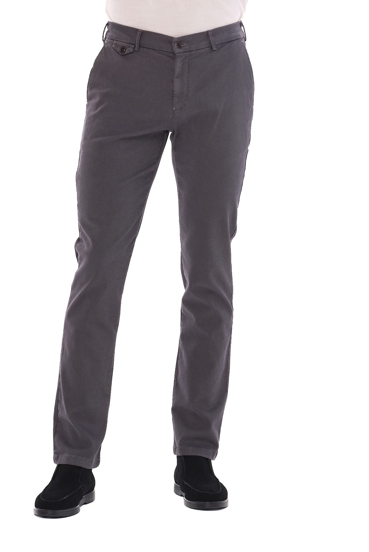 ΑΝΔΡΙΚΟ ΣΚΟΥΡΟ ΓΚΡΙ CHINO ΠΑΝΤΕΛΟΝΙ PORTOBELLO'S REGULAR FIT