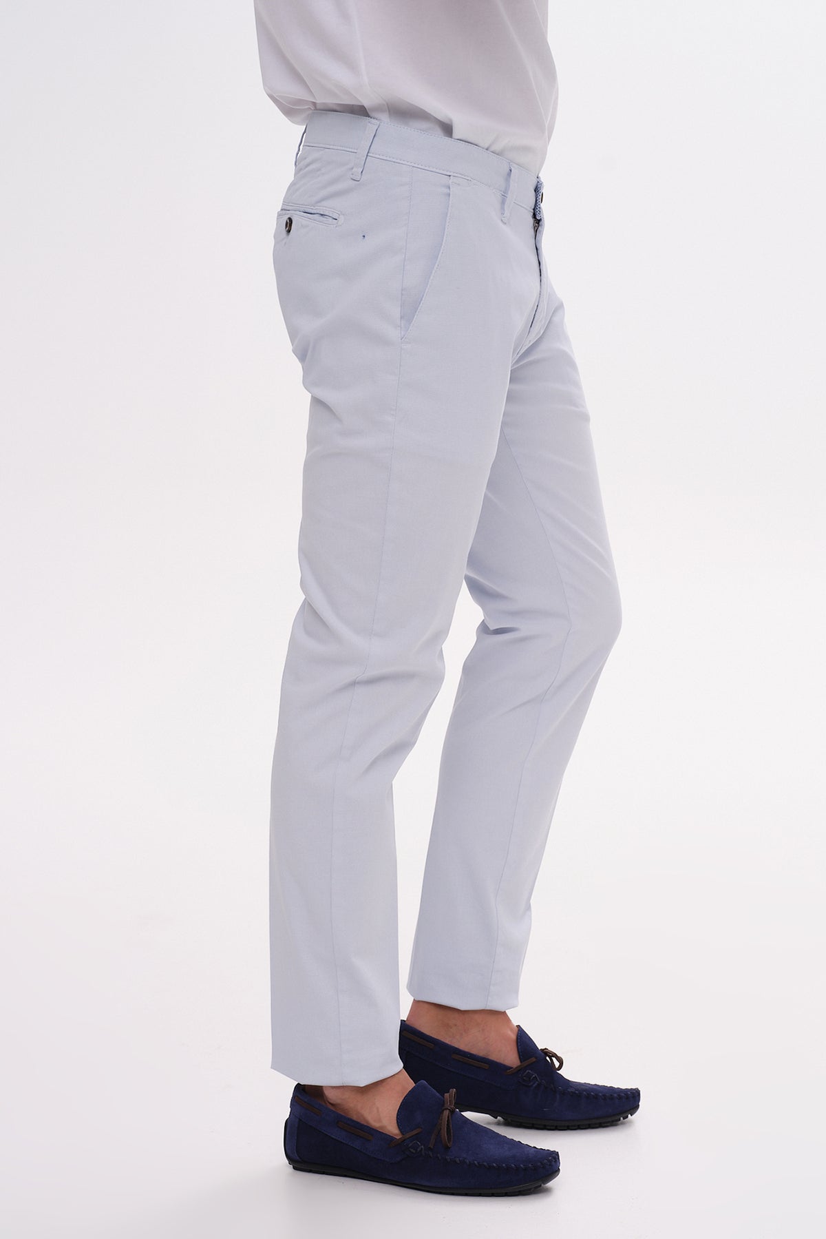 ΑΝΔΡΙΚΟ ΠΑΝΤΕΛΟΝΙ CHINOS PORTOBELLO'S ΣΕ ΣΙΕΛ ΧΡΩΜΑ SLIM FIT
