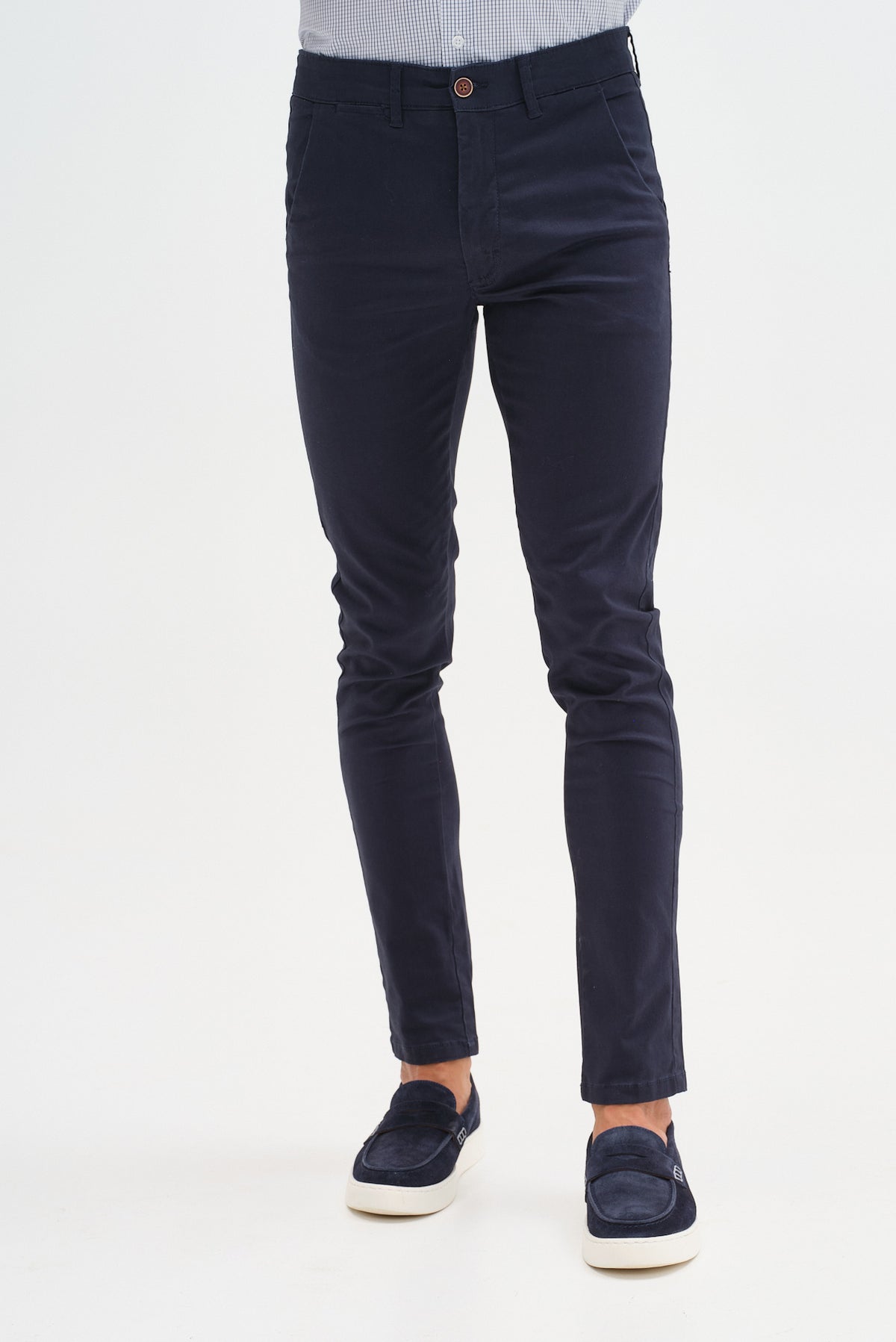 ΑΝΔΡΙΚΟ ΜΠΛΕ ΣΚΟΥΡΟ CHINOS ΠΑΝΤΕΛΟΝΙ PORTOBELLO'S REGULAR FIT