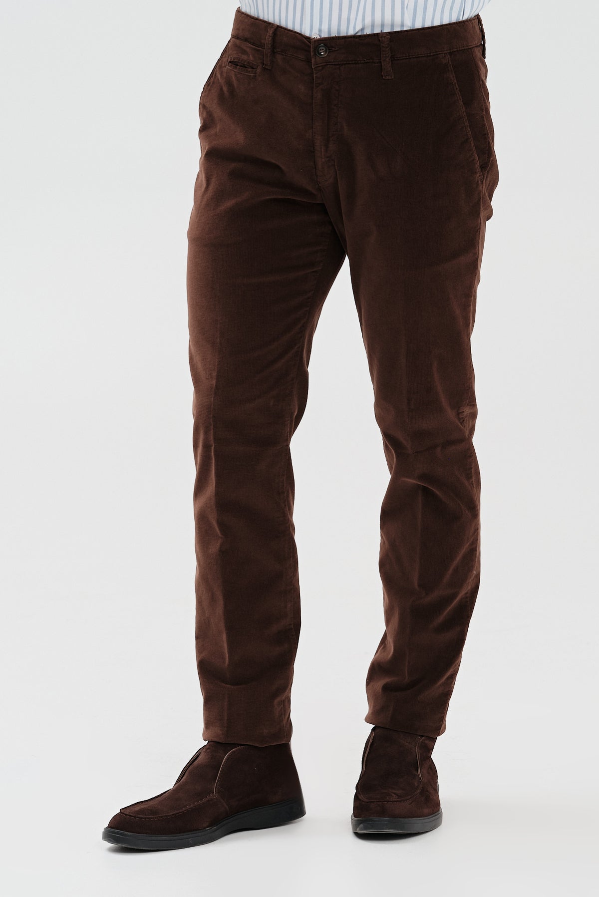 ΑΝΔΡΙΚΟ ΚΑΦΕ ΣΚΟΥΡΟ ΠΑΝΤΕΛΟΝΙ CHINOS PORTOBELLO'S SLIM FIT