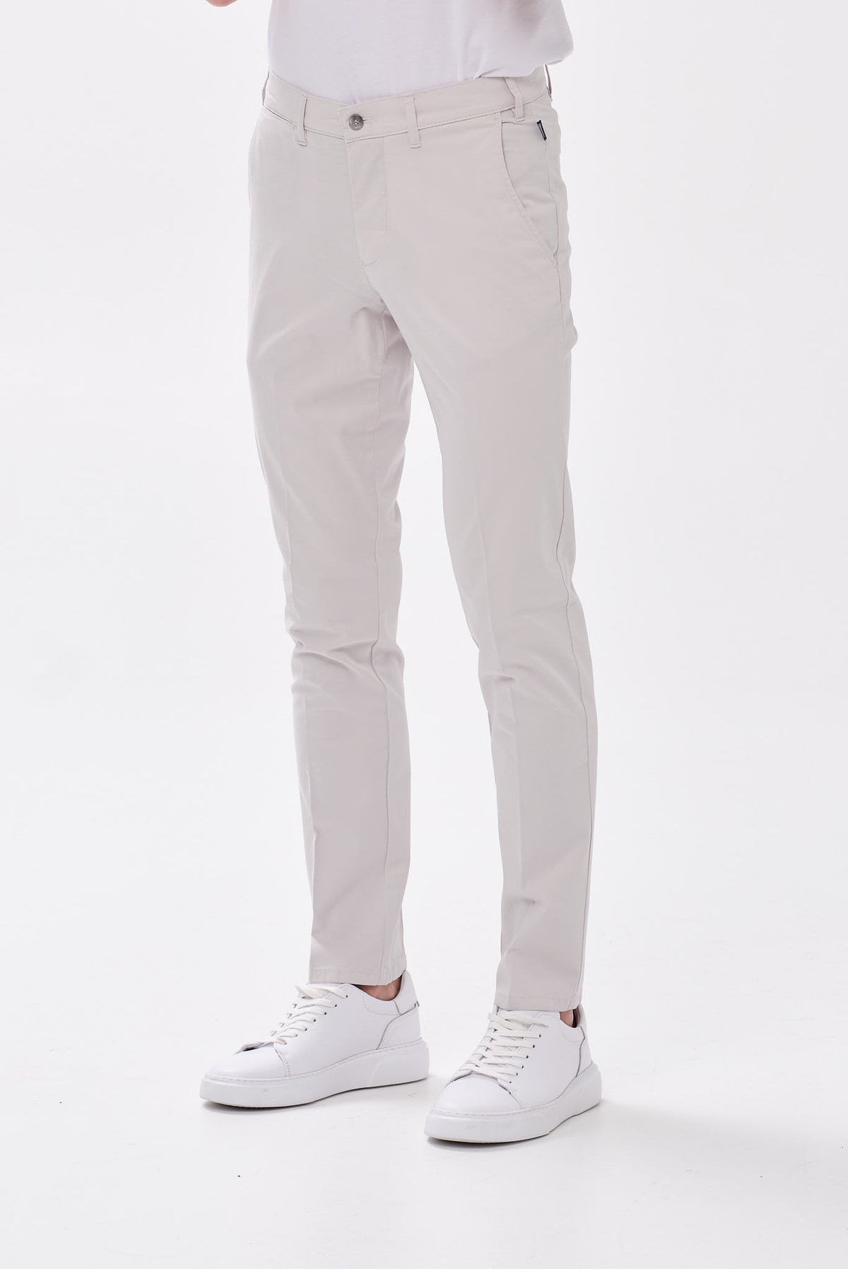 ΑΝΔΡΙΚΟ ΠΑΝΤΕΛΟΝΙ CHINO BRUHL ΣΤΟ ΧΡΩΜΑ TOY ΠΑΓΟΥ REGULAR FIT