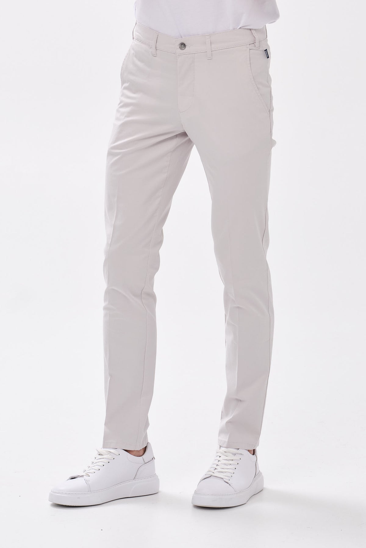 ΑΝΔΡΙΚΟ ΠΑΝΤΕΛΟΝΙ CHINO BRUHL ΣΤΟ ΧΡΩΜΑ TOY ΠΑΓΟΥ REGULAR FIT