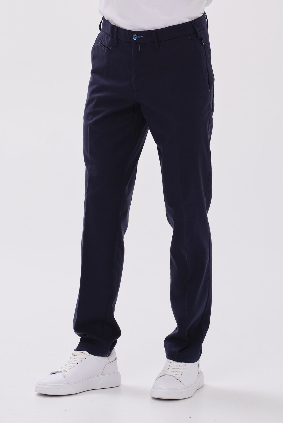 ΑΝΔΡΙΚΟ ΜΠΛΕ ΠΑΝΤΕΛΟΝΙ CHINO BRUHL REGULAR FIT