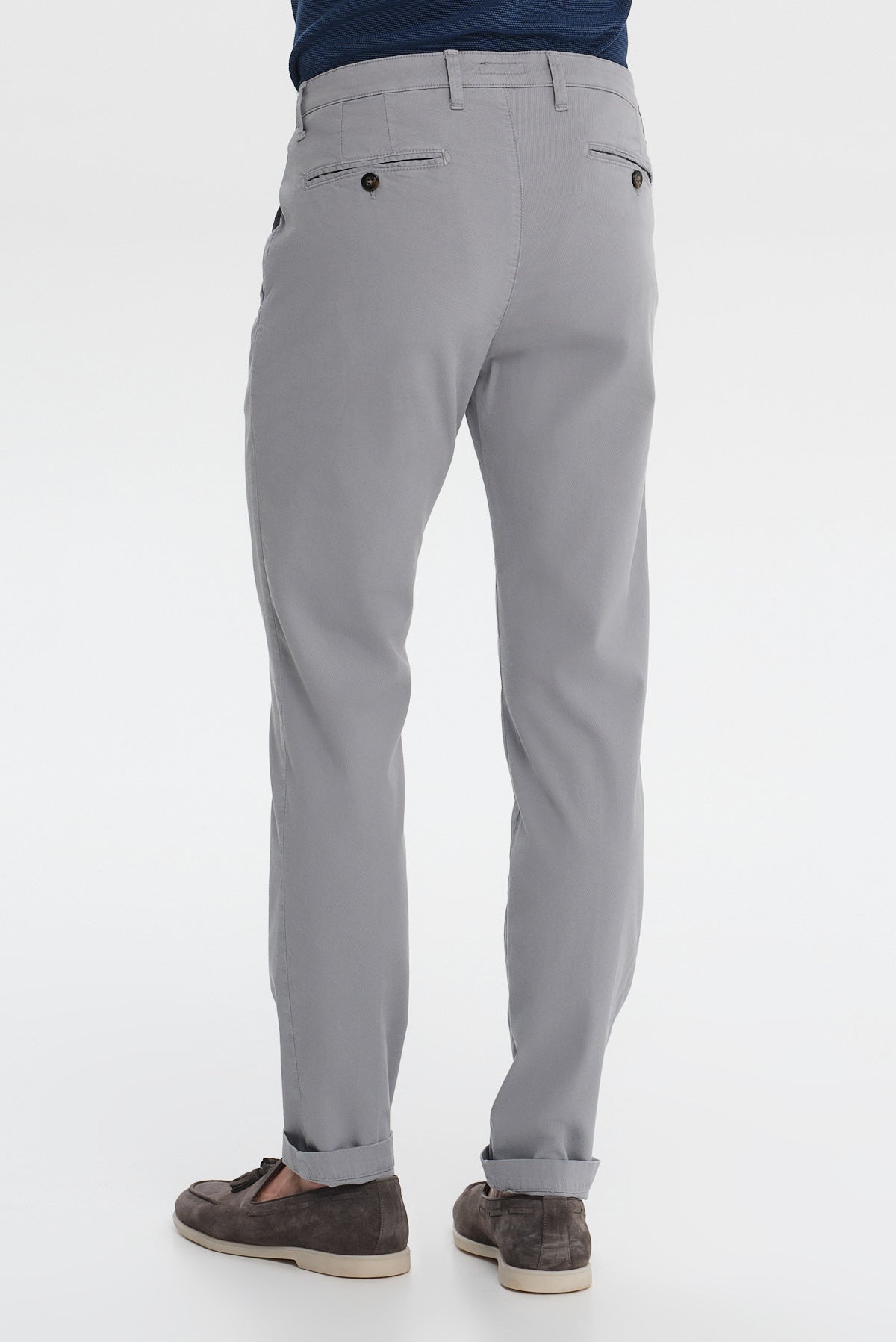 ΑΝΔΡΙΚΟ MODERN FIT CHINOS ΠΑΝΤΕΛΟΝΙ PORTOBELLO'S ΣΕ ΓΚΡΙ ΑΝΟΙΚΤΟ ΧΡΩΜΑ