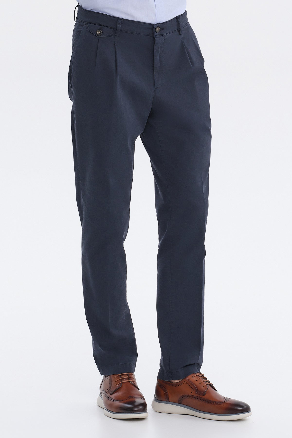 ΑΝΔΡΙΚΟ ΜΠΛΕ ΠΑΝΤΕΛΟΝΙ CHINOS MODERN FIT PORTOBELLO'S