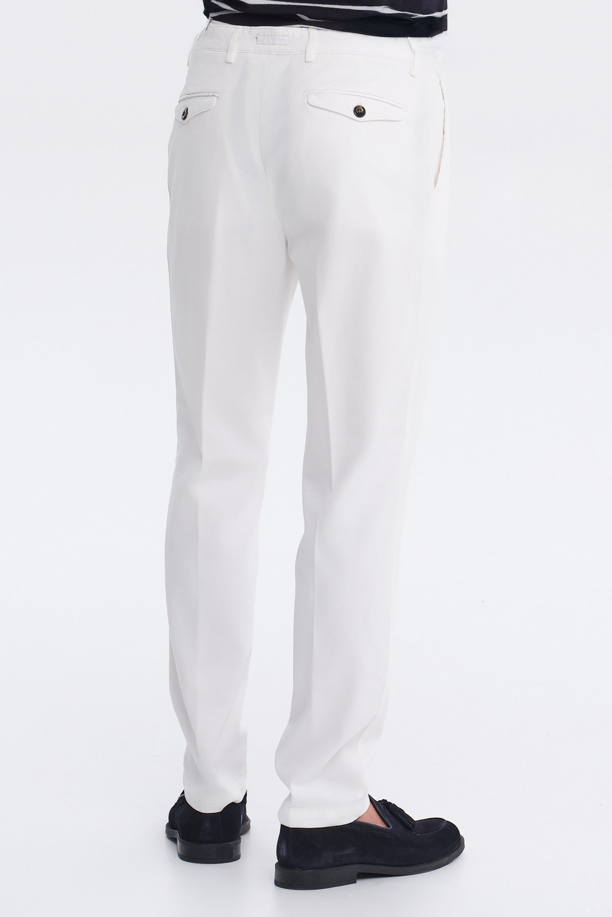 ΑΝΔΡΙΚΟ ΕΚΡΟΥ ΠΑΝΤΕΛΟΝΙ CHINOS REGULAR FIT PORTOBELLO'S ΜΕ ΔΥΟ ΠΙΕΤΕΣ