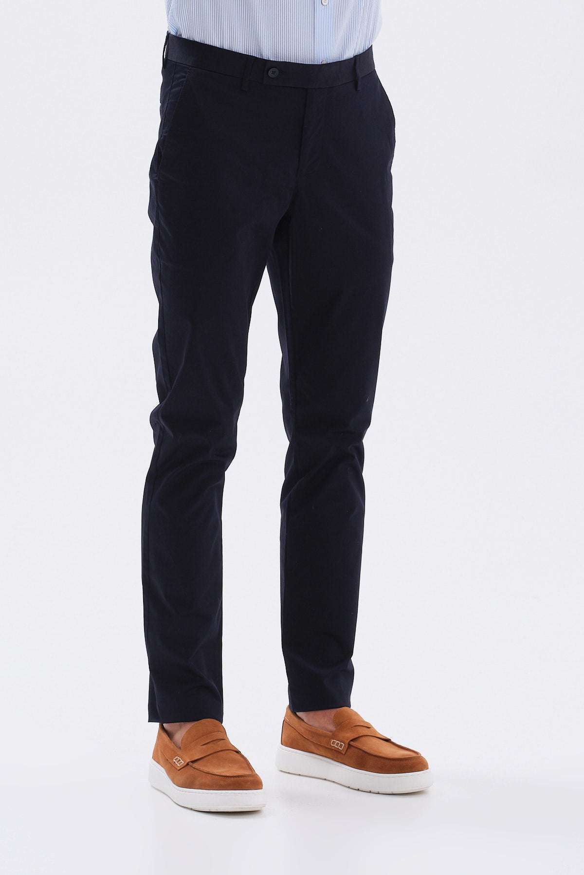 ΑΝΔΡΙΚΟ ΜΠΛΕ ΣΚΟΥΡΟ CHINOS ΠΑΝΤΕΛΟΝΙ PORTOBELLO'S SLIM FIT