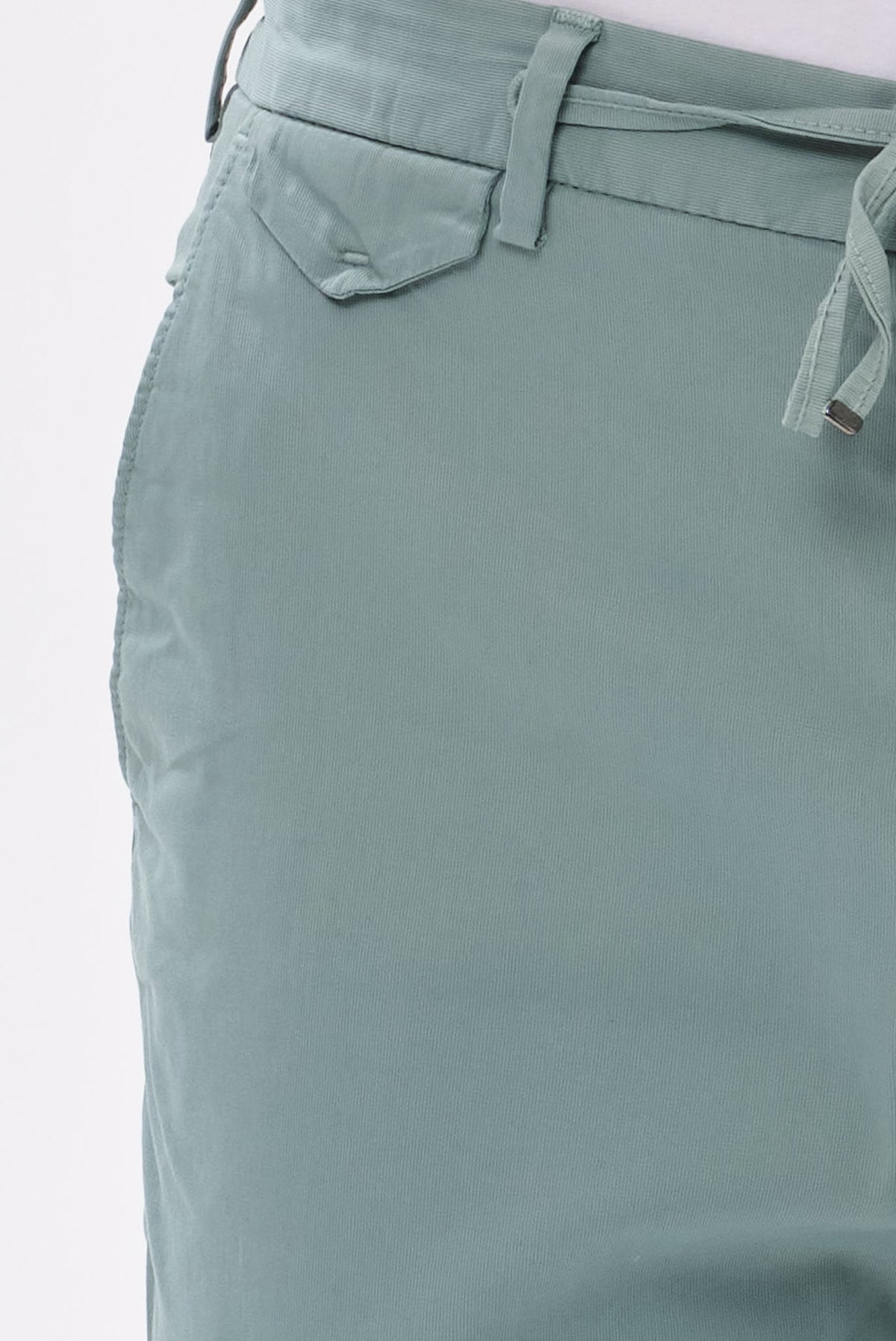 ΑΝΔΡΙΚΟ ΠΑΝΤΕΛΟΝΙ CHINO PORTOBELLO'S ΣΕ ΧΡΩΜΑ ΜΕΝΤΑΣ REGULAR FIT ΜΕ ΚΟΡΔΟΝΙ-ΛΑΣΤΙΧΟ