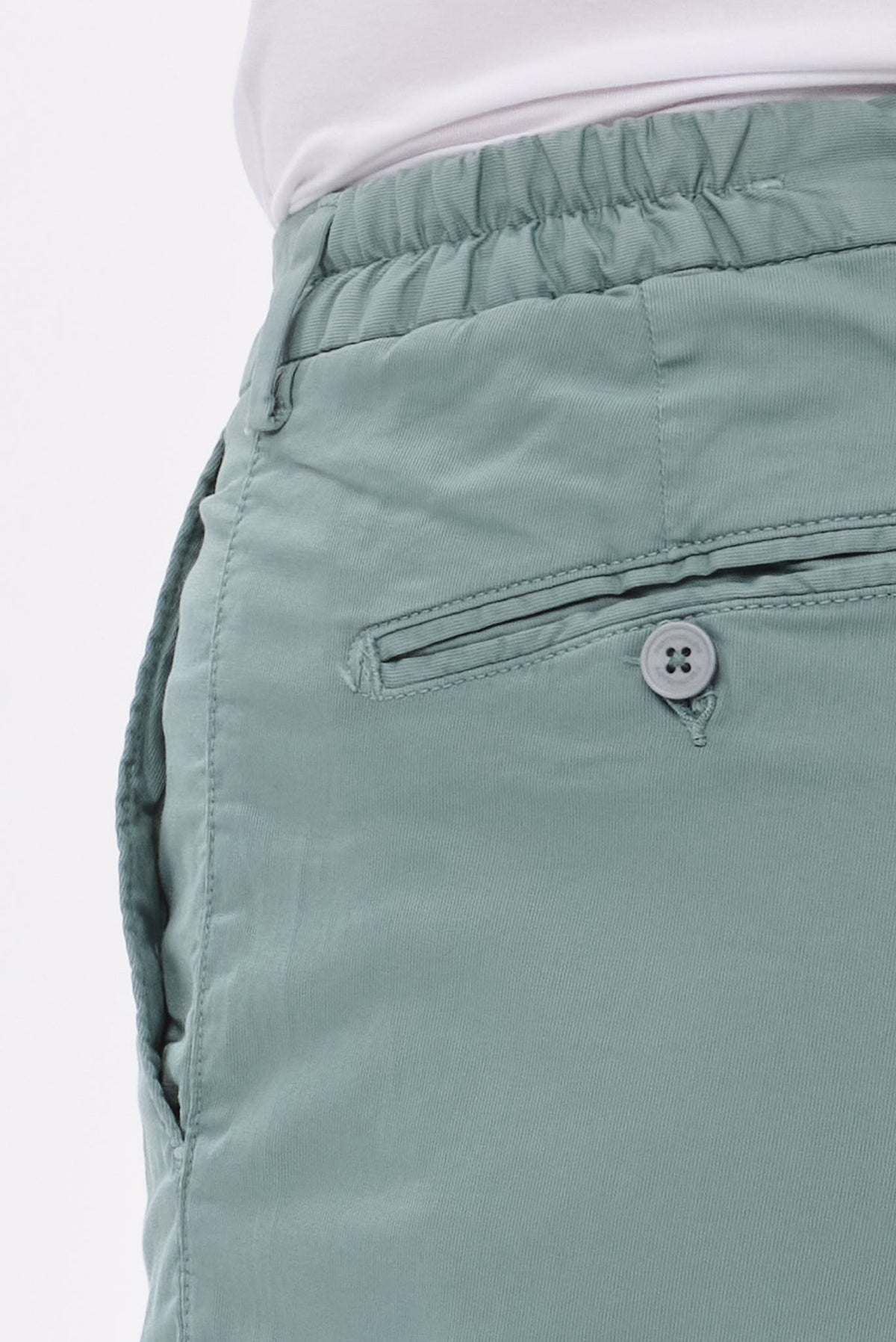ΑΝΔΡΙΚΟ ΠΑΝΤΕΛΟΝΙ CHINO PORTOBELLO'S ΣΕ ΧΡΩΜΑ ΜΕΝΤΑΣ REGULAR FIT ΜΕ ΚΟΡΔΟΝΙ-ΛΑΣΤΙΧΟ