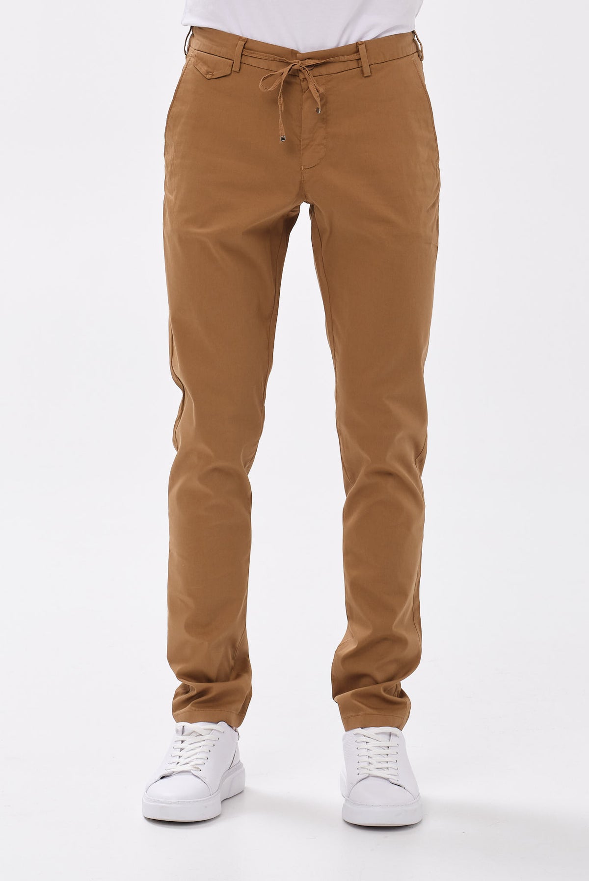 ΑΝΔΡΙΚΟ ΚΑΜΕΛ ΠΑΝΤΕΛΟΝΙ CHINO PORTOBELLO'S REGULAR FIT ΜΕ ΚΟΡΔΟΝΙ-ΛΑΣΤΙΧΟ