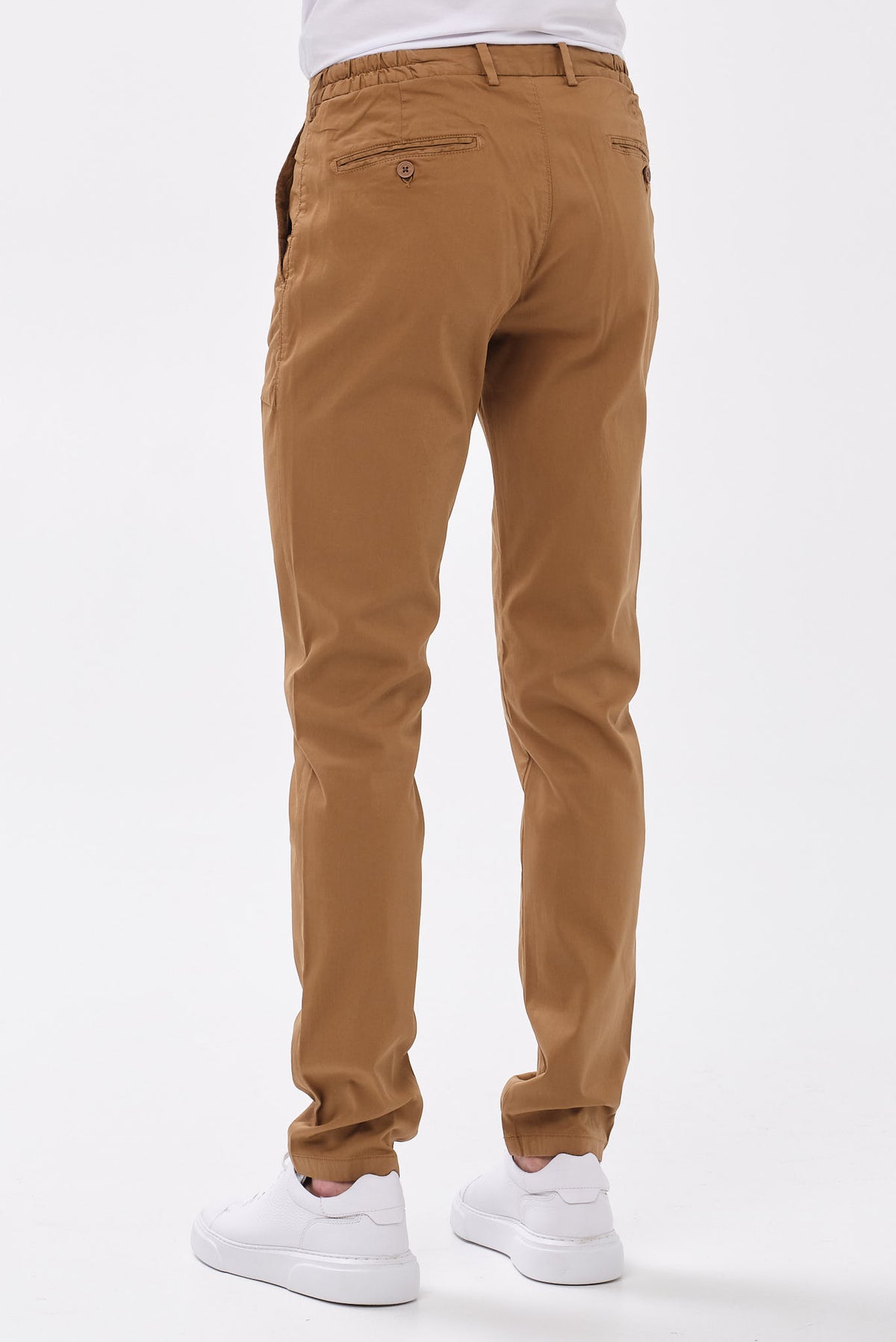 ΑΝΔΡΙΚΟ ΚΑΜΕΛ ΠΑΝΤΕΛΟΝΙ CHINO PORTOBELLO'S REGULAR FIT ΜΕ ΚΟΡΔΟΝΙ-ΛΑΣΤΙΧΟ