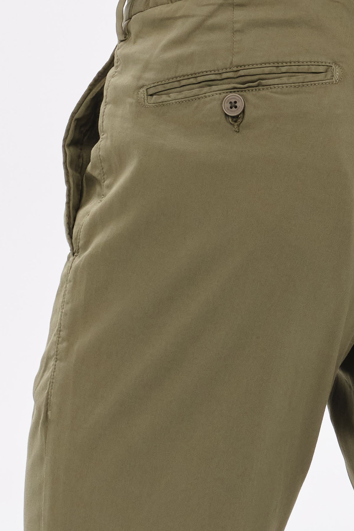 ΑΝΔΡΙΚΟ ΠΡΑΣΙΝΟ ΠΑΝΤΕΛΟΝΙ CHINO PORTOBELLO'S REGULAR FIT ΜΕ ΚΟΡΔΟΝΙ-ΛΑΣΤΙΧΟ