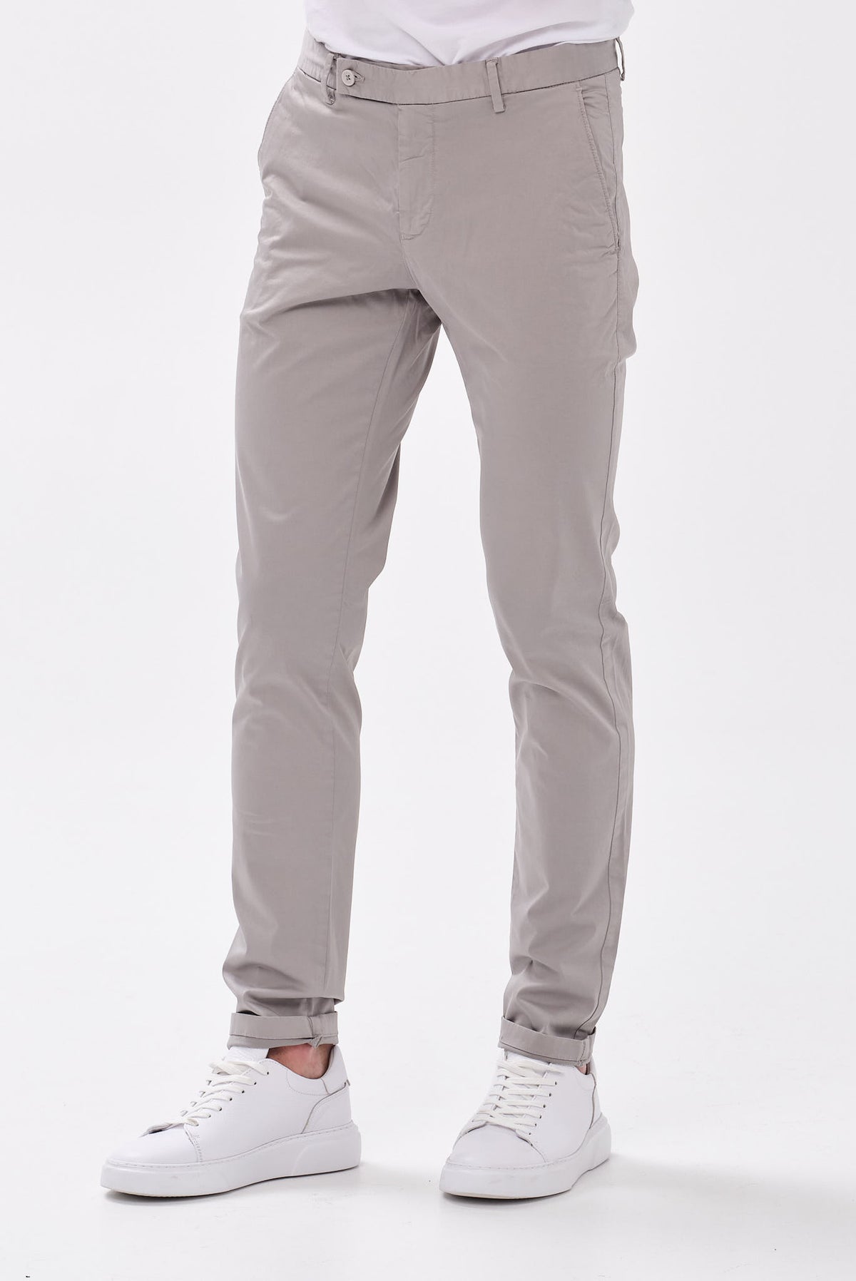 ΑΝΔΡΙΚΟ ΓΚΡΙ ΑΝΟΙΧΤΟ CHINO ΠΑΝΤΕΛΟΝΙ PORTOBELLO'S SLIM FIT