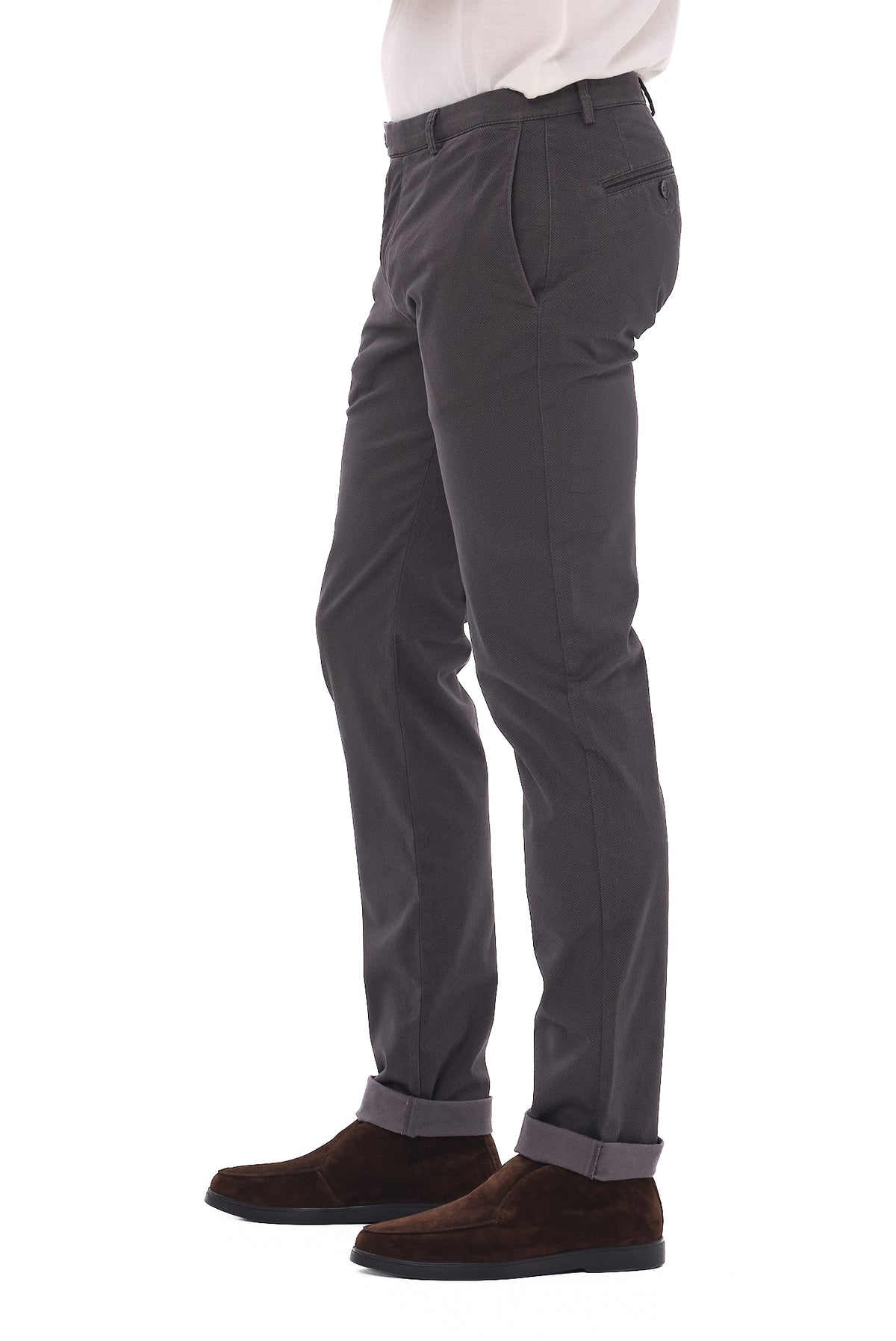 ΑΝΔΡΙΚΟ ΣΚΟΥΡΟ ΓΚΡΙ CHINOS ΠΑΝΤΕΛΟΝΙ BUGATTI REGULAR FIT