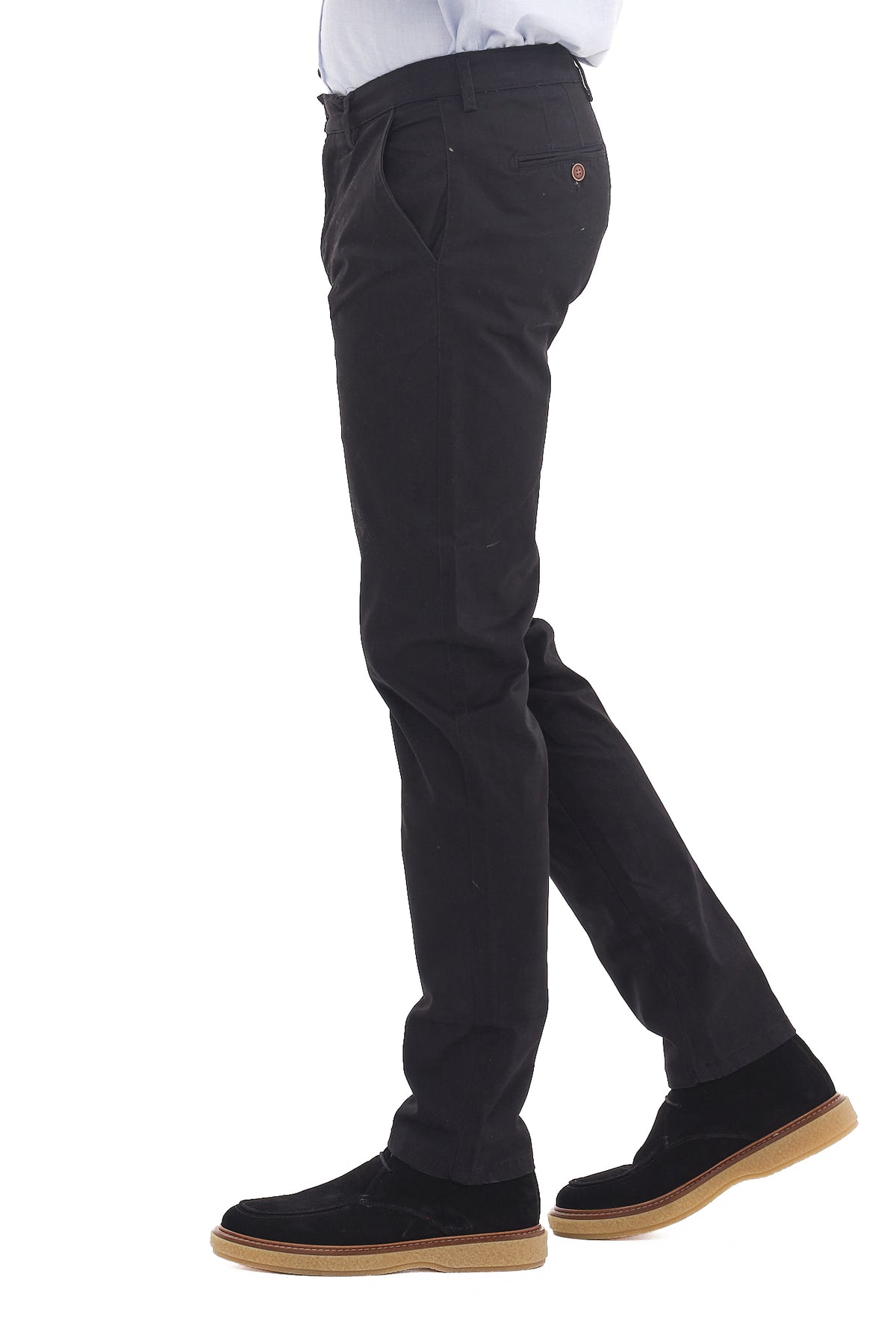 ΑΝΔΡΙΚΟ ΜΑΥΡΟ CHINO ΠΑΝΤΕΛΟΝΙ PORTOBELLO'S REGULAR FIT