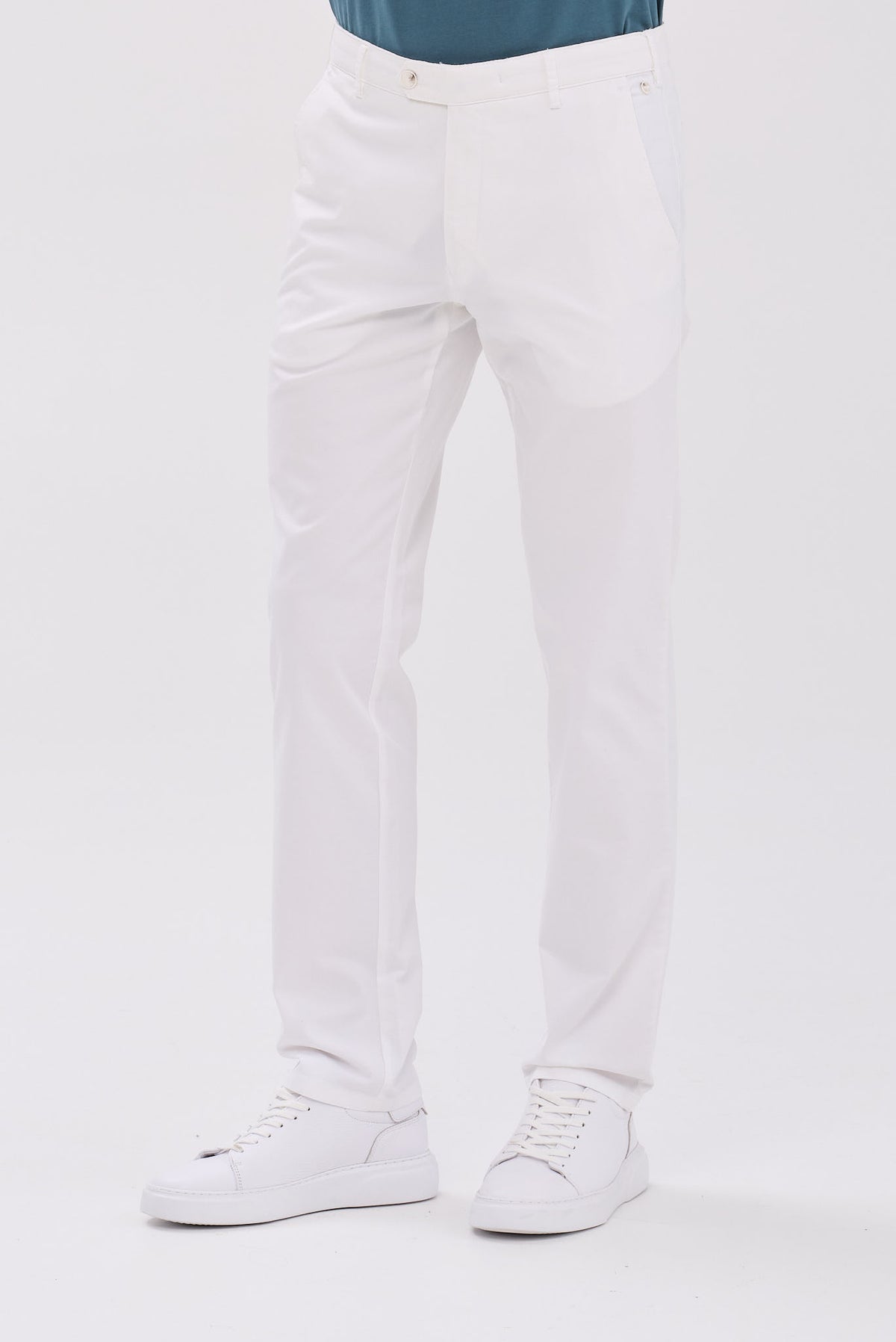 ΑΝΔΡΙΚΟ ΛΕΥΚΟ CHINO ΠΑΝΤΕΛΟΝΙ MEYER REGULAR FIT