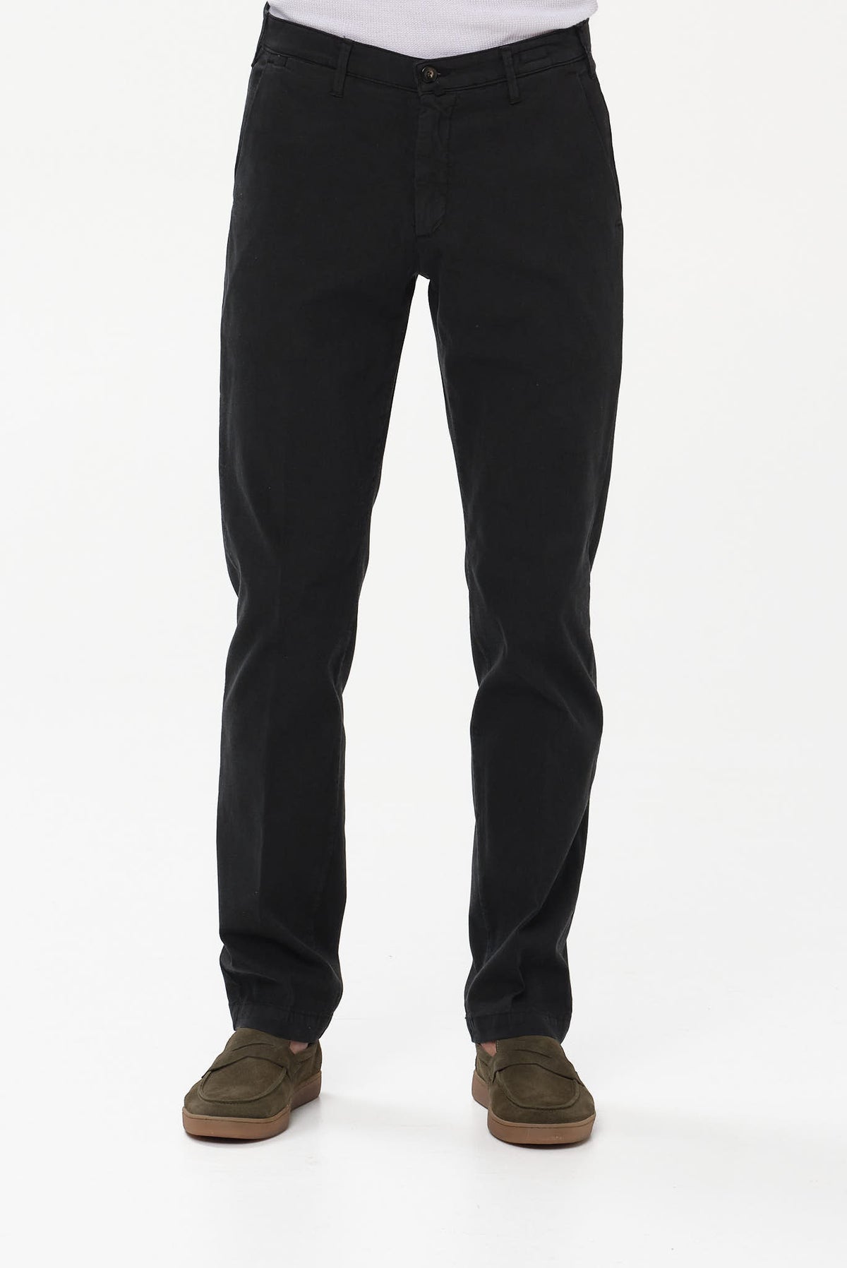ΑΝΔΡΙΚΟ ΜΑΥΡΟ ΠΑΝΤΕΛΟΝΙ CHINOS FOUR TEN REGULAR FIT