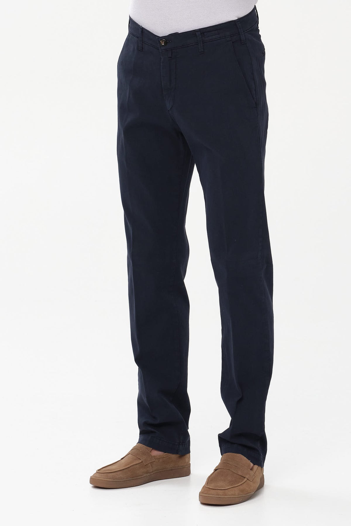 ΑΝΔΡΙΚΟ ΜΠΛΕ ΠΑΝΤΕΛΟΝΙ CHINOS FOUR TEN REGULAR FIT