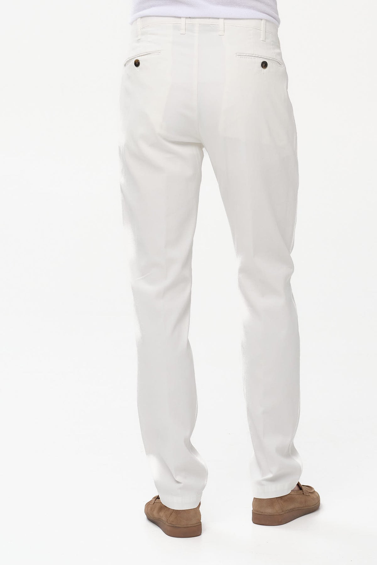 ΑΝΔΡΙΚΟ ΛΕΥΚΟ ΠΑΝΤΕΛΟΝΙ CHINOS FOUR TEN REGULAR FIT