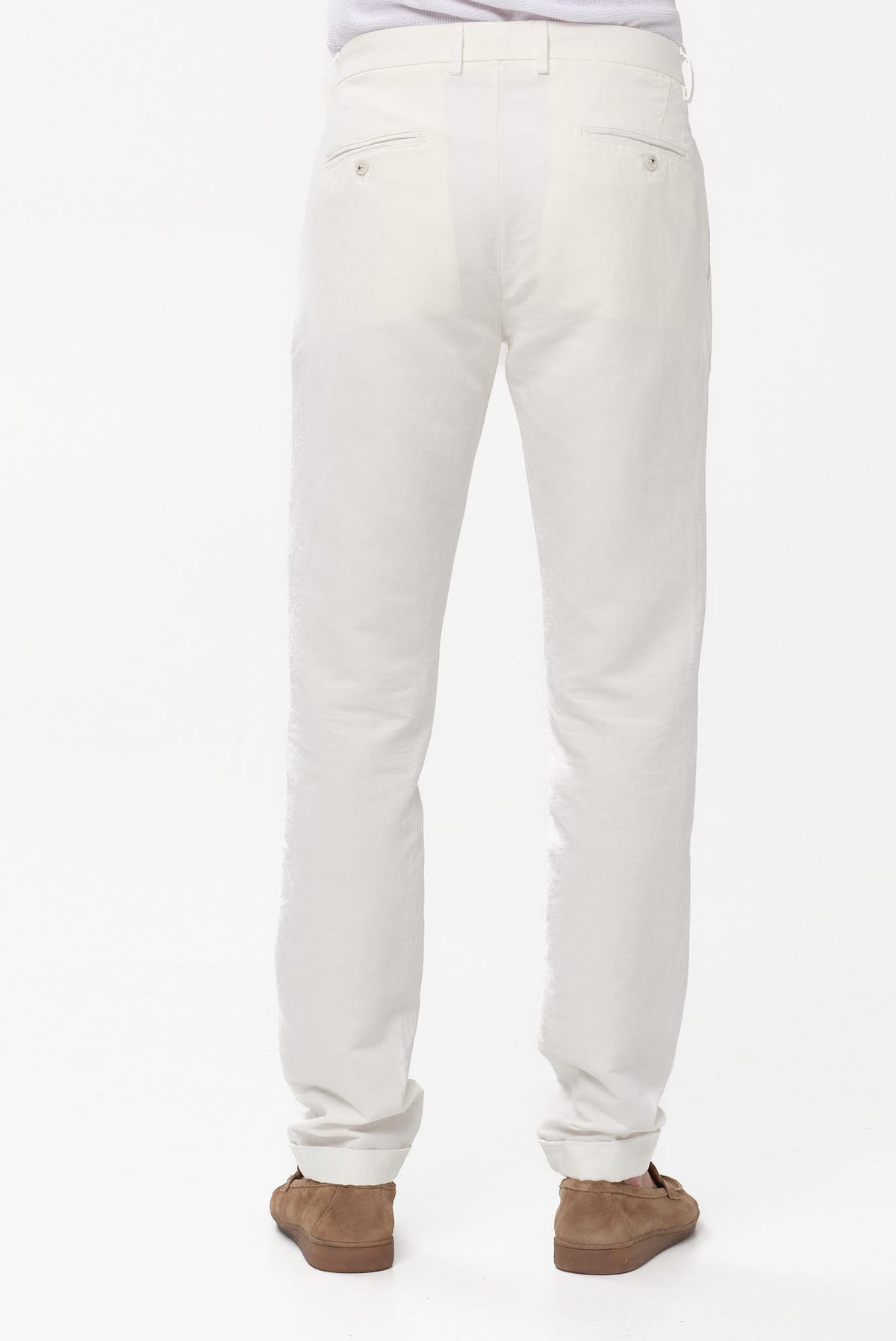 ΑΝΔΡΙΚΟ ΛΕΥΚΟ ΠΑΝΤΕΛΟΝΙ CHINOS PORTOBELLO΄S ME ΠΙΕΤΑ REGULAR FIT