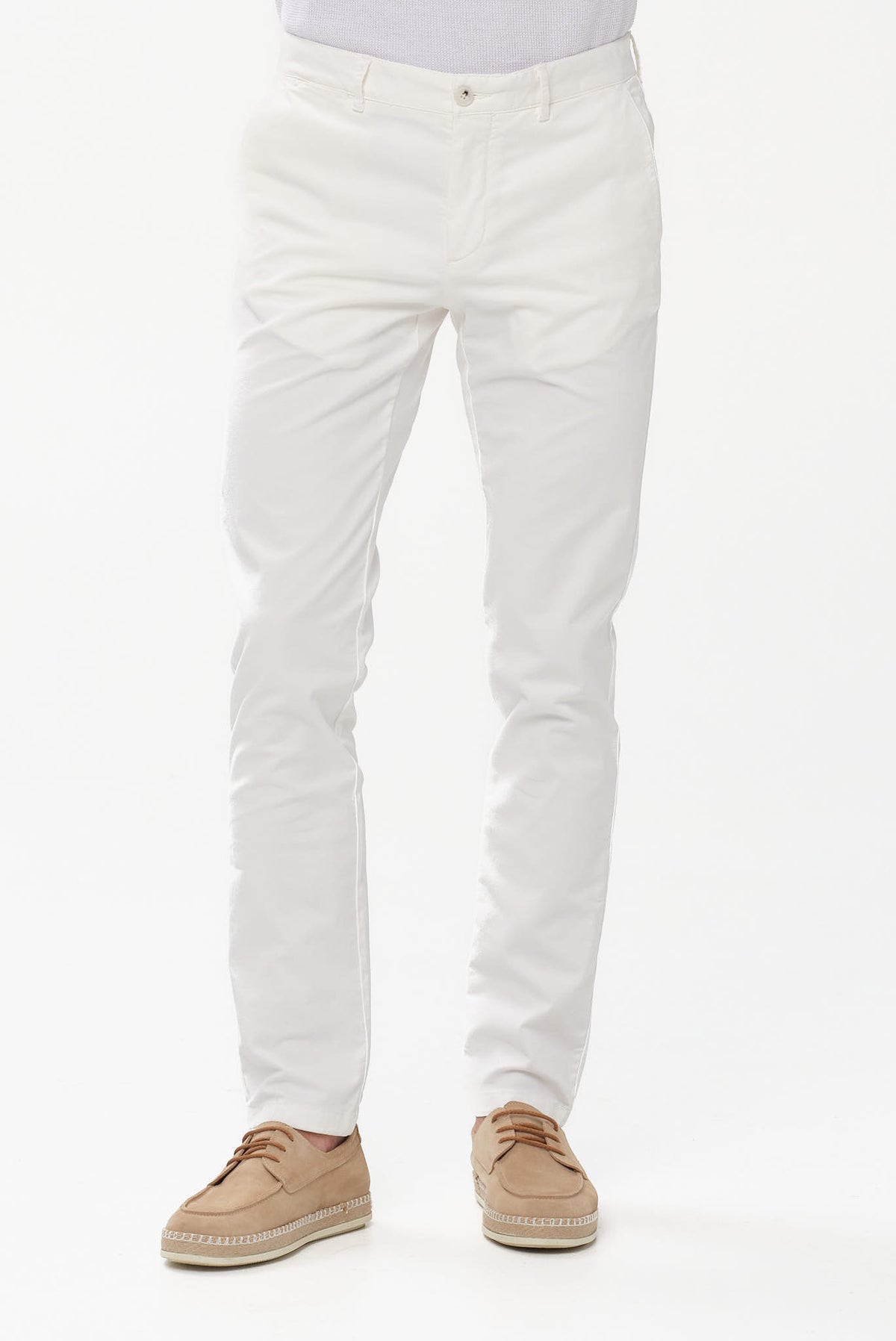 ΑΝΔΡΙΚΟ ΛΕΥΚΟ CHINOS ΠΑΝΤΕΛΟΝΙ PORTOBELLO'S REGULAR FIT