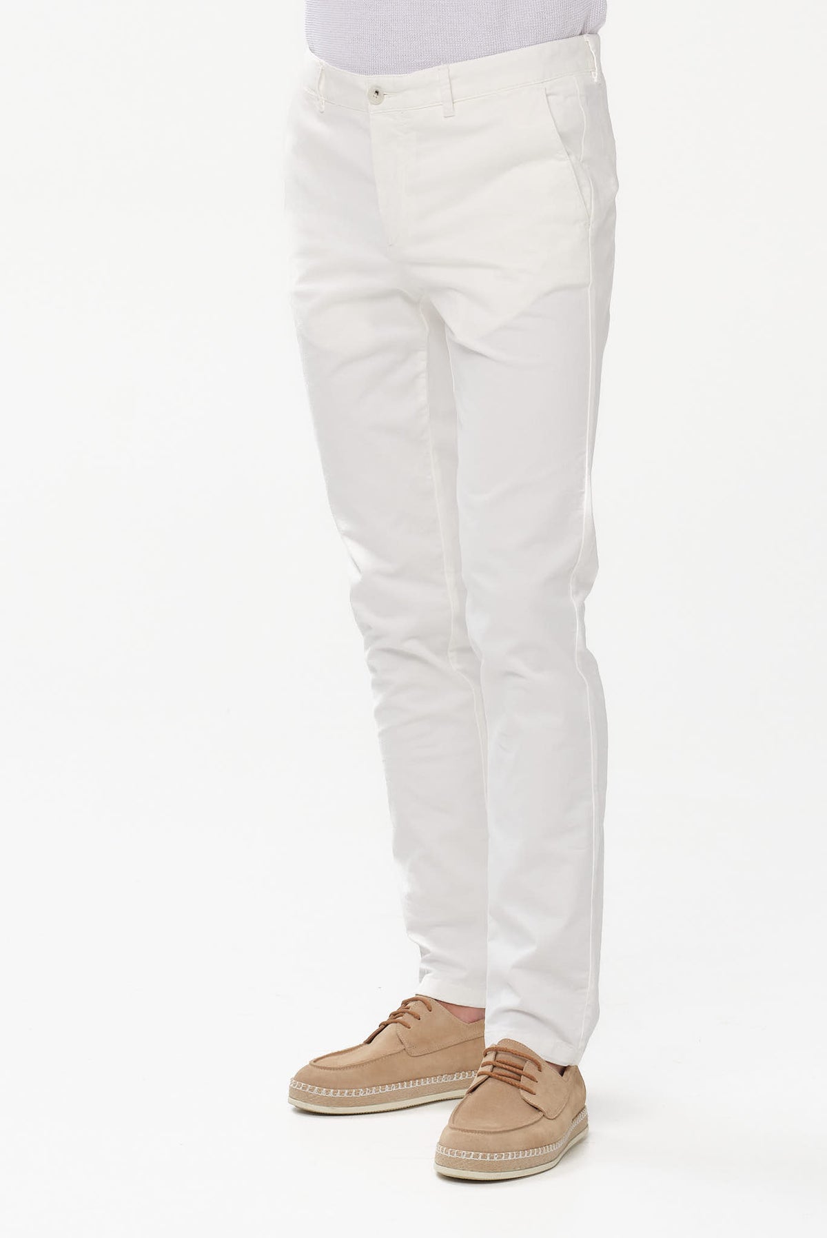 ΑΝΔΡΙΚΟ ΛΕΥΚΟ CHINOS ΠΑΝΤΕΛΟΝΙ PORTOBELLO'S REGULAR FIT