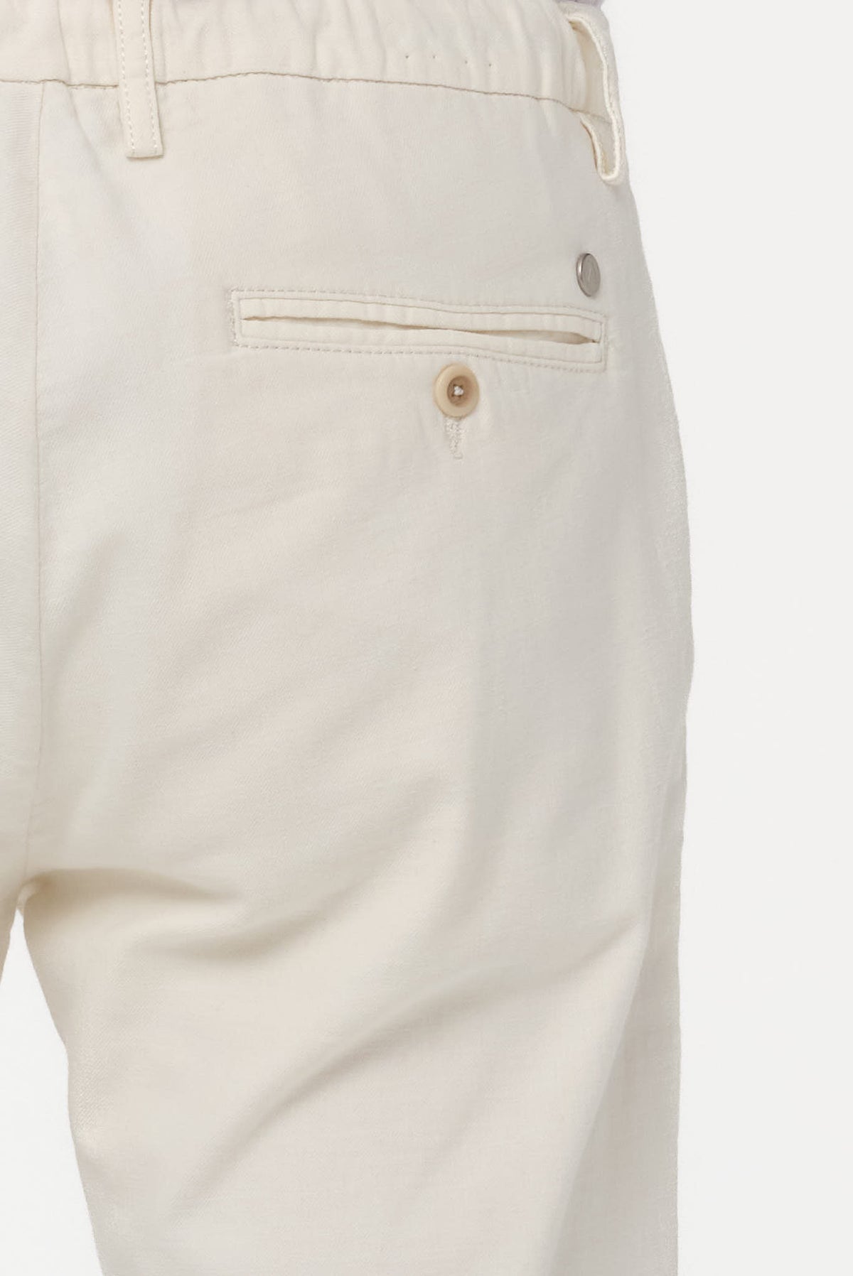 ΑΝΔΡΙΚΟ ΕΚΡΟΥ ΠΑΝΤΕΛΟΝΙ PORTOBELLO'S SLIM FIT ΜΕ ΚΟΡΔΟΝΙ-ΛΑΣΤΙΧΟ