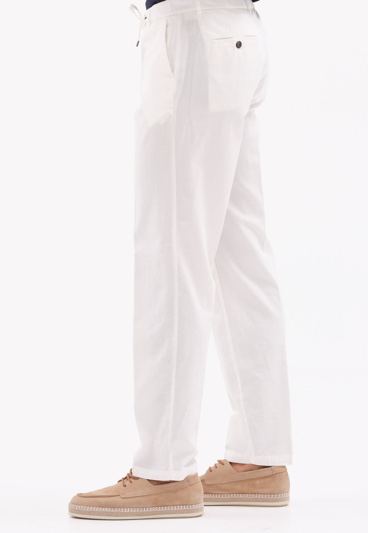 ΑΝΔΡΙΚΟ ΕΚΡΟΥ CHINOS ΠΑΝΤΕΛΟΝΙ PORTOBELLO'S  REGULAR FIT ΜΕ ΚΟΡΔΟΝΙ