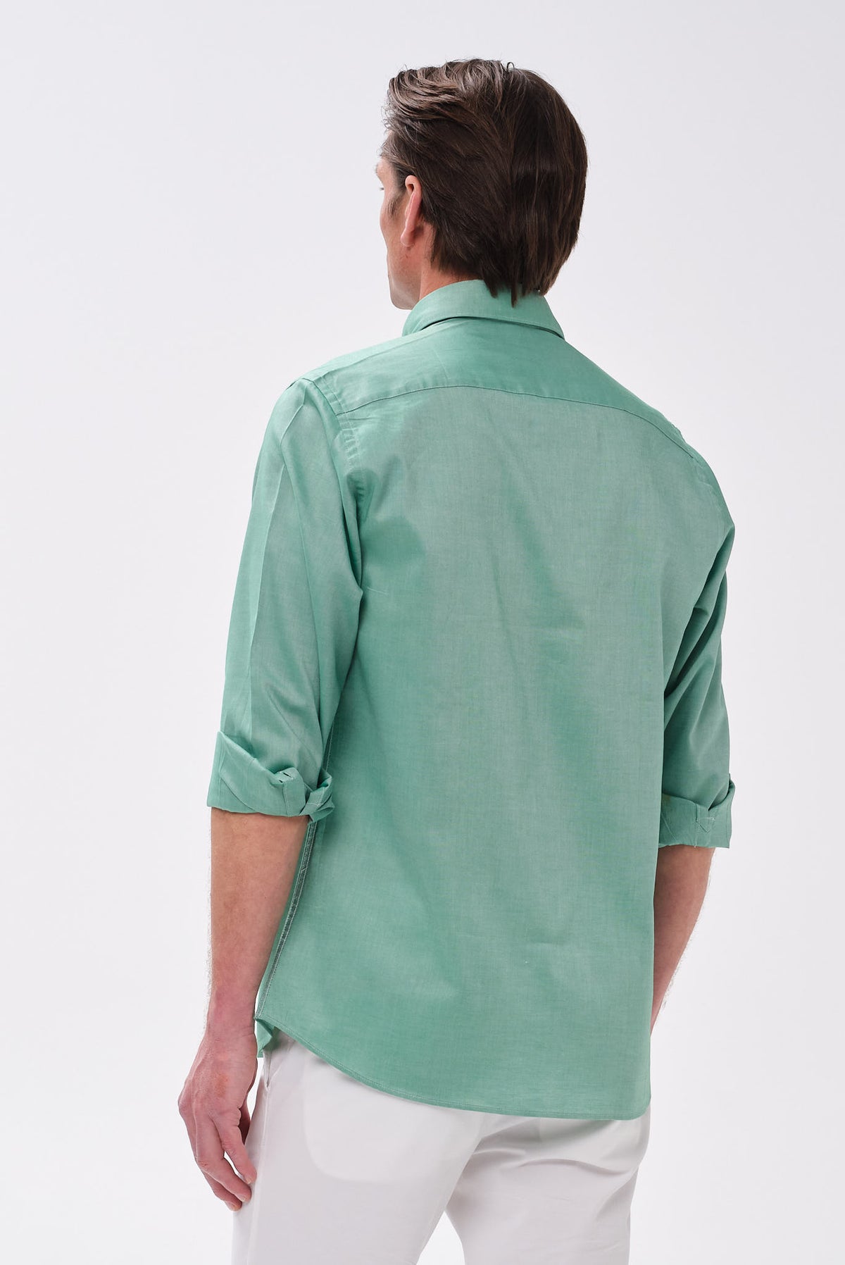 ΑΝΔΡΙΚΟ ΠΡΑΣΙΝΟ ΠΟΥΚΑΜΙΣΟ PORTOBELLO'S ΜΕ BUTTON DOWN ΓΙΑΚΑ REGULAR FIT