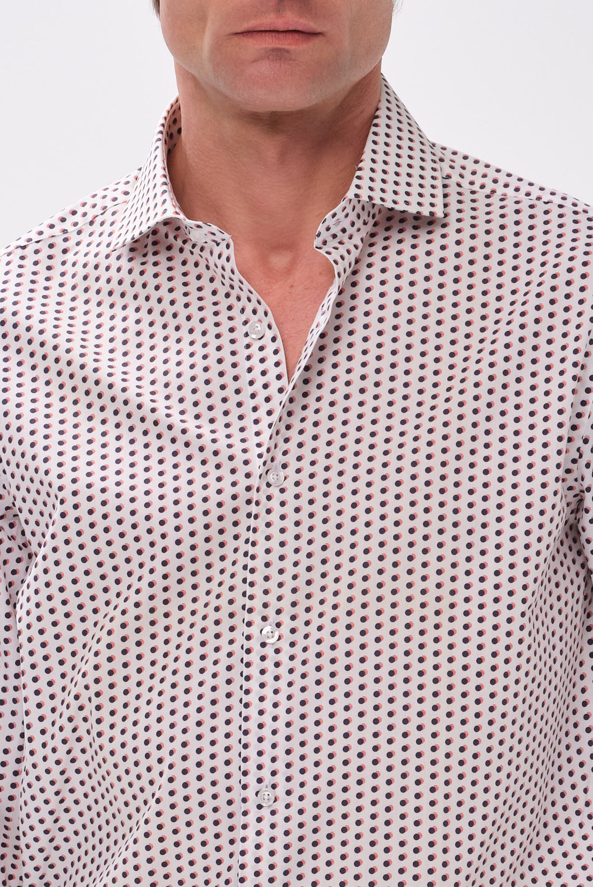 ΑΝΔΡΙΚΟ ΠΟΥΑ ΜΠΛΕ KOKKINO ΠΟΥΚΑΜΙΣΟ PORTOBELLO'S ΜΕ REX ΓΙΑΚΑ SLIM FIT
