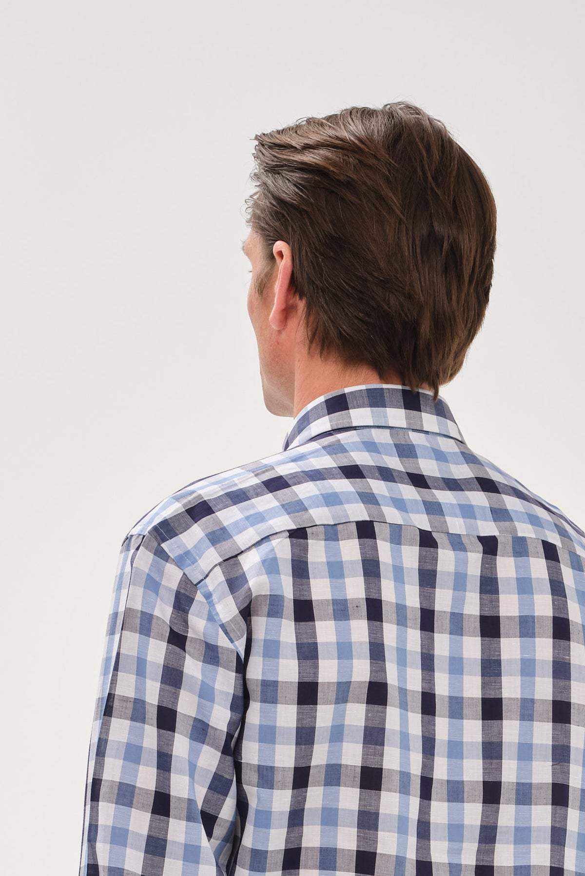 ΑΝΔΡΙΚΟ ΠΟΥΚΑΜΙΣΟ ΜΕ BUTTON DOWN ΓΙΑΚΑ PORTOBELLO'S ΣΙΕΛ ΚΑΡΟ REGULAR FIT