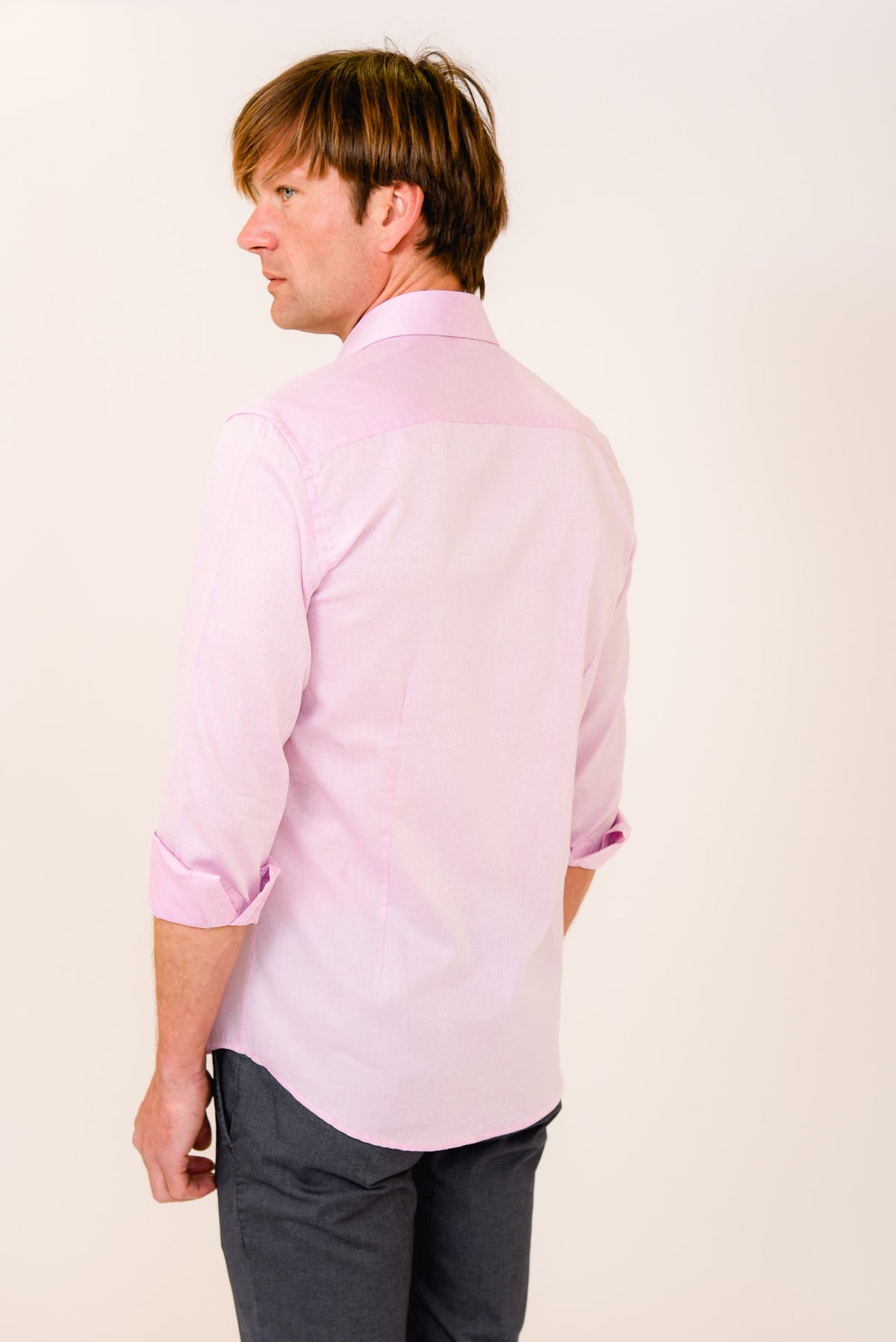ΑΝΔΡΙΚΟ ΡΟΖ ΠΟΥΚΑΜΙΣΟ PORTOBELLO'S ME REX ΓΙΑΚΑ SLIM FIT