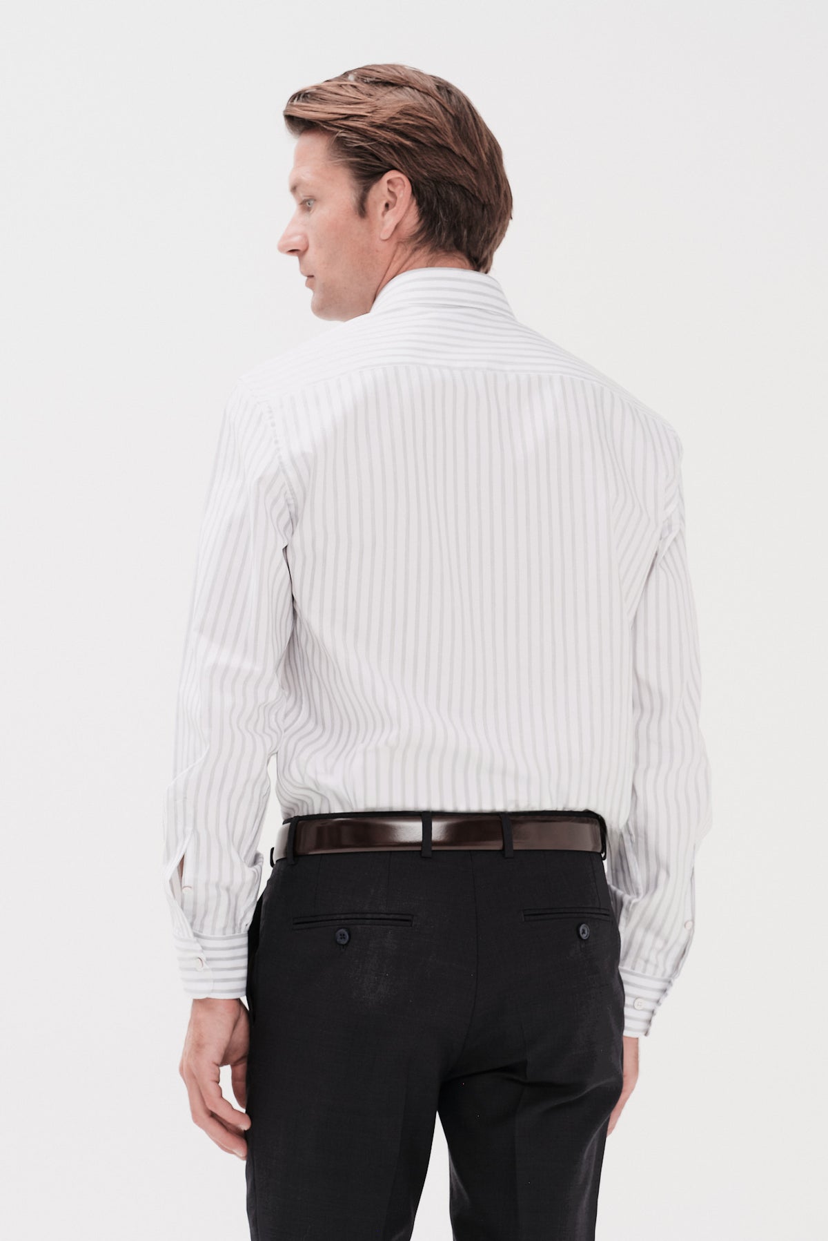ΑΝΔΡΙΚΟ ΓΚΡΙ ΑΝΟΙΧΤΟ ΡΙΓΕ ΠΟΥΚΑΜΙΣΟ PORTOBELLO'S REGULAR FIT