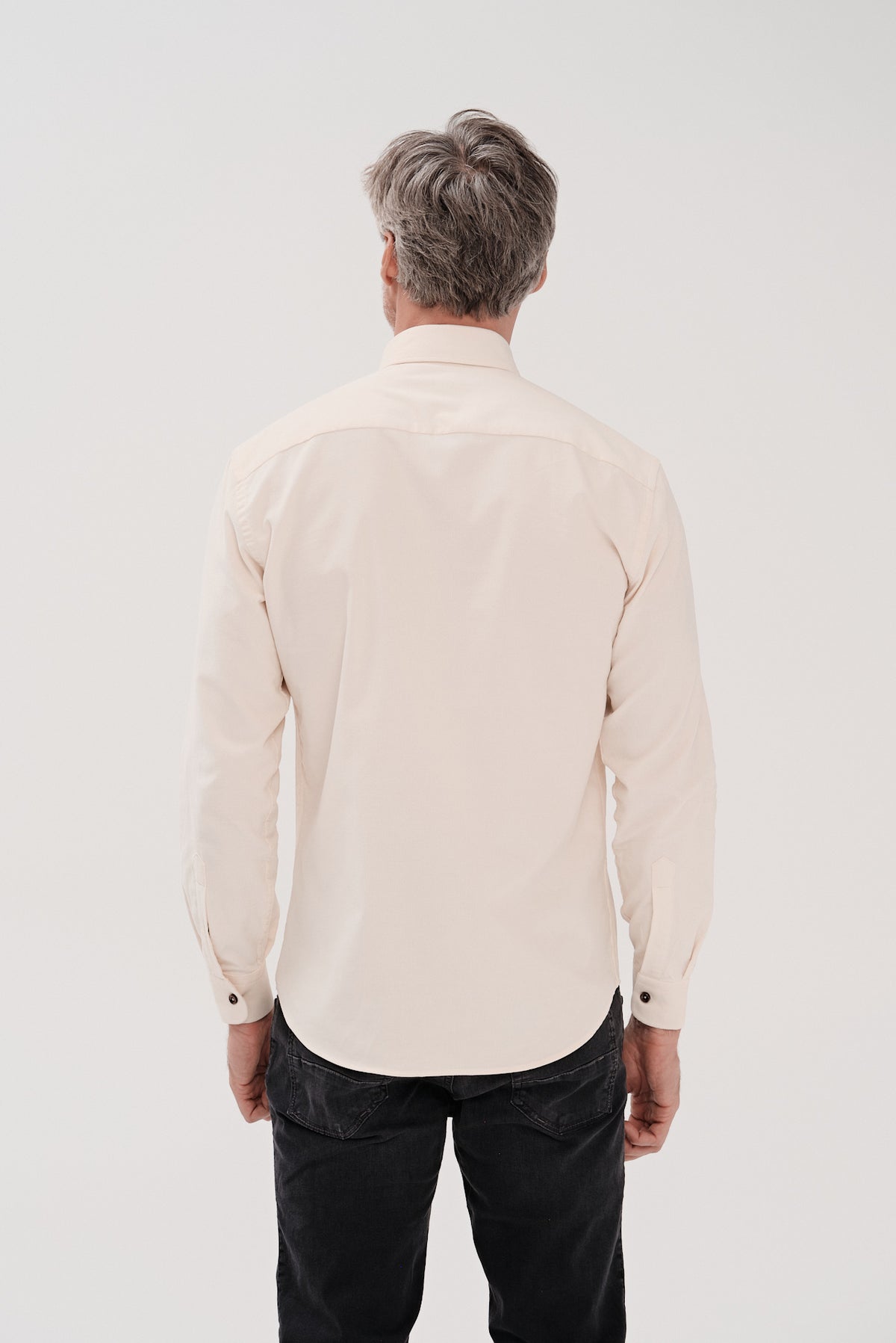 ΑΝΔΡΙΚΟ ΕΚΡΟΥ ΚΟΤΛΕ ΠΟΥΚΑΜΙΣΟ PORTOBELLO'S ΜΕ BUTTON DOWN ΓΙΑΚΑ REGULAR FIT